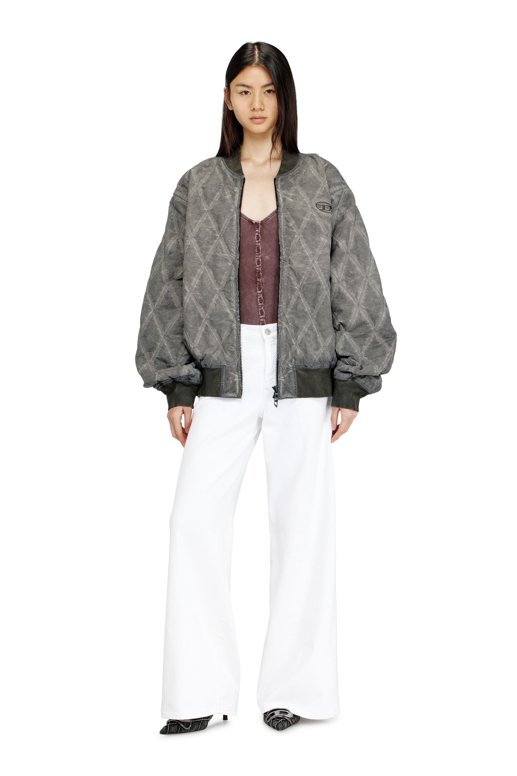 Diesel - Female's Flare Jeans 1978 D-Akemi 09N92, ホワイト - 2