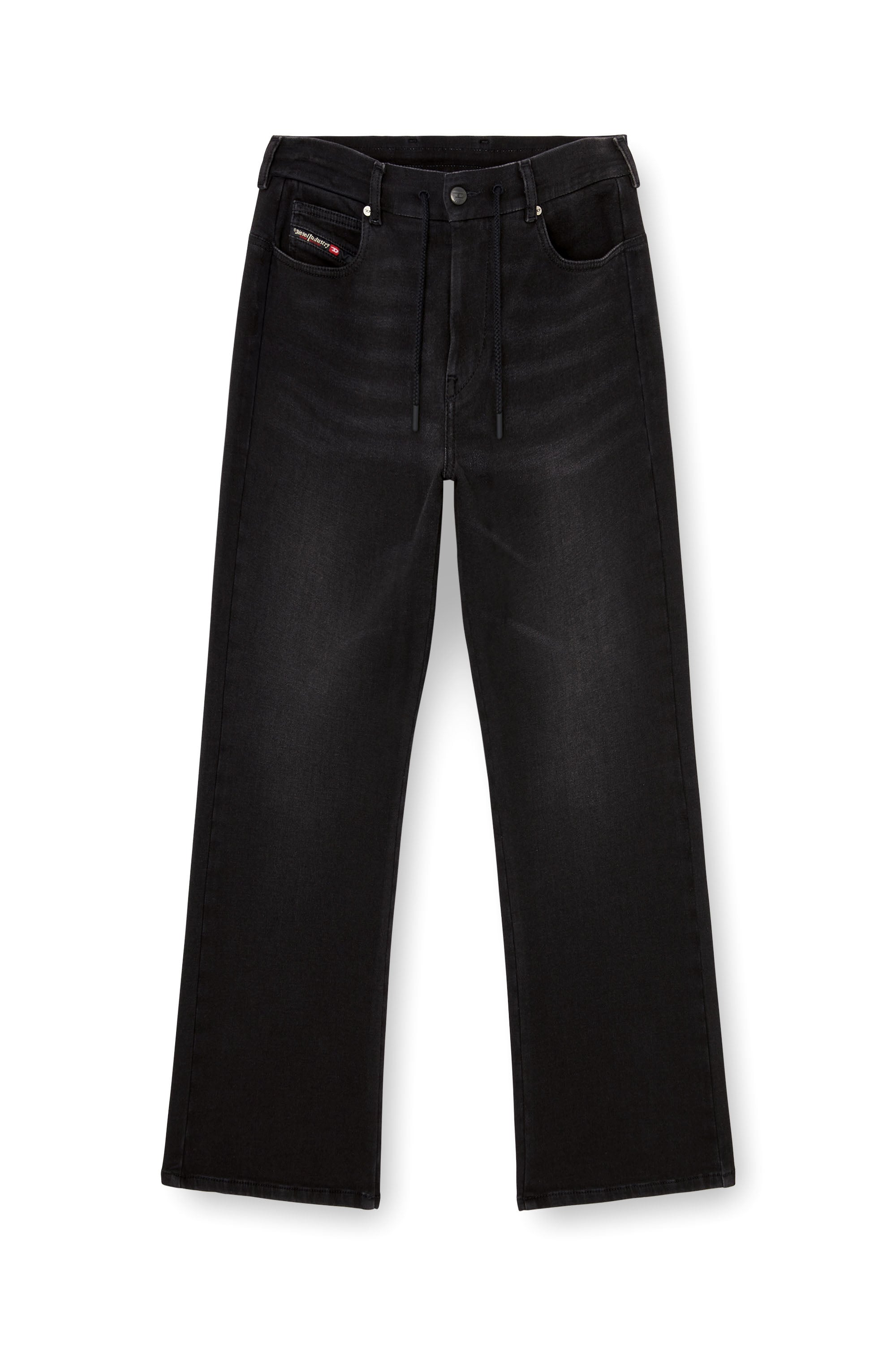 Diesel - Female's Regular 2071 D-Meel Joggjeans&reg; 09P90, ブラック/ダークグレー - 3