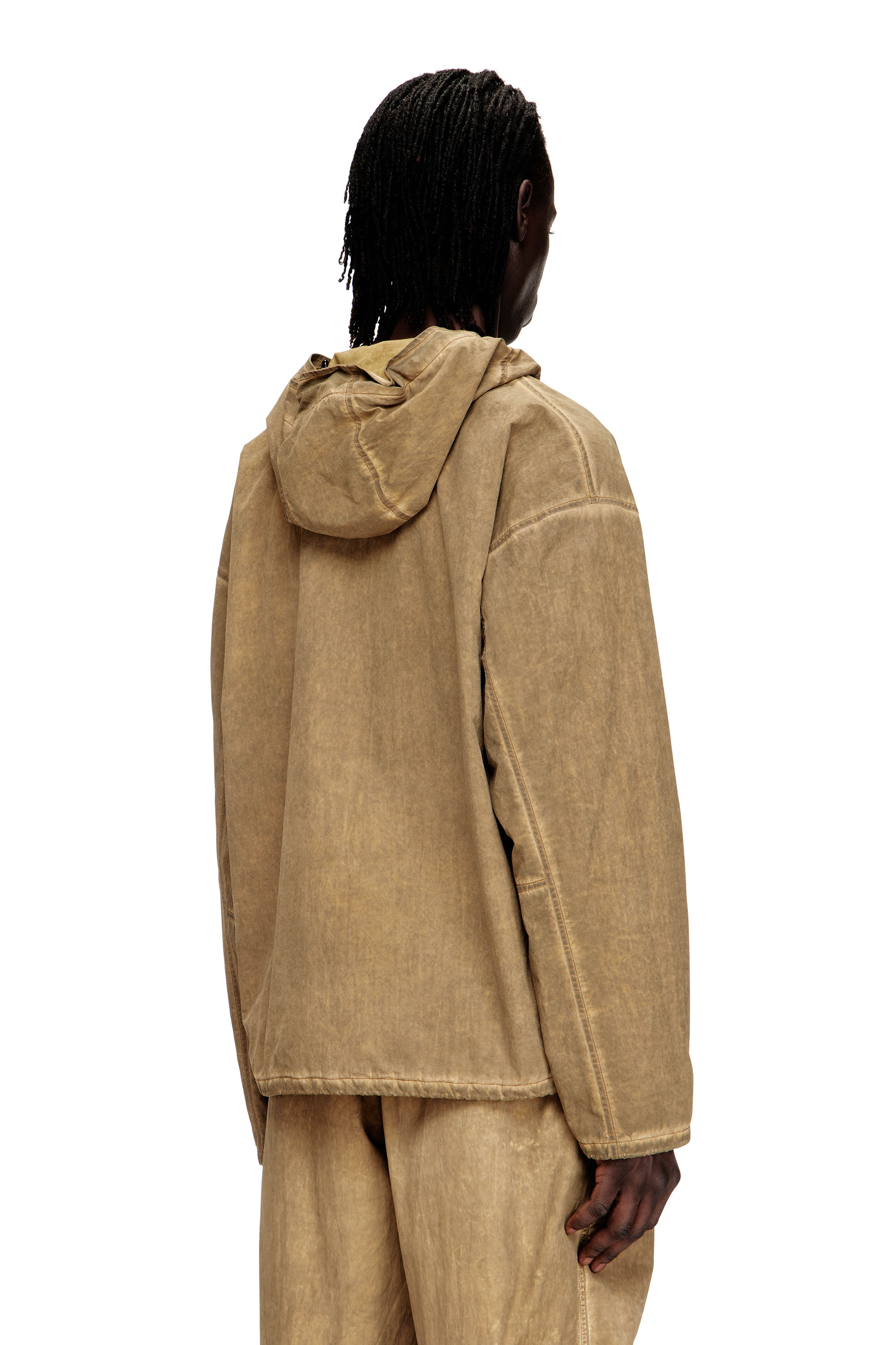 Diesel - J-SQUAD-TREAT, Male's フード付きジャケット in ベージュ - 5