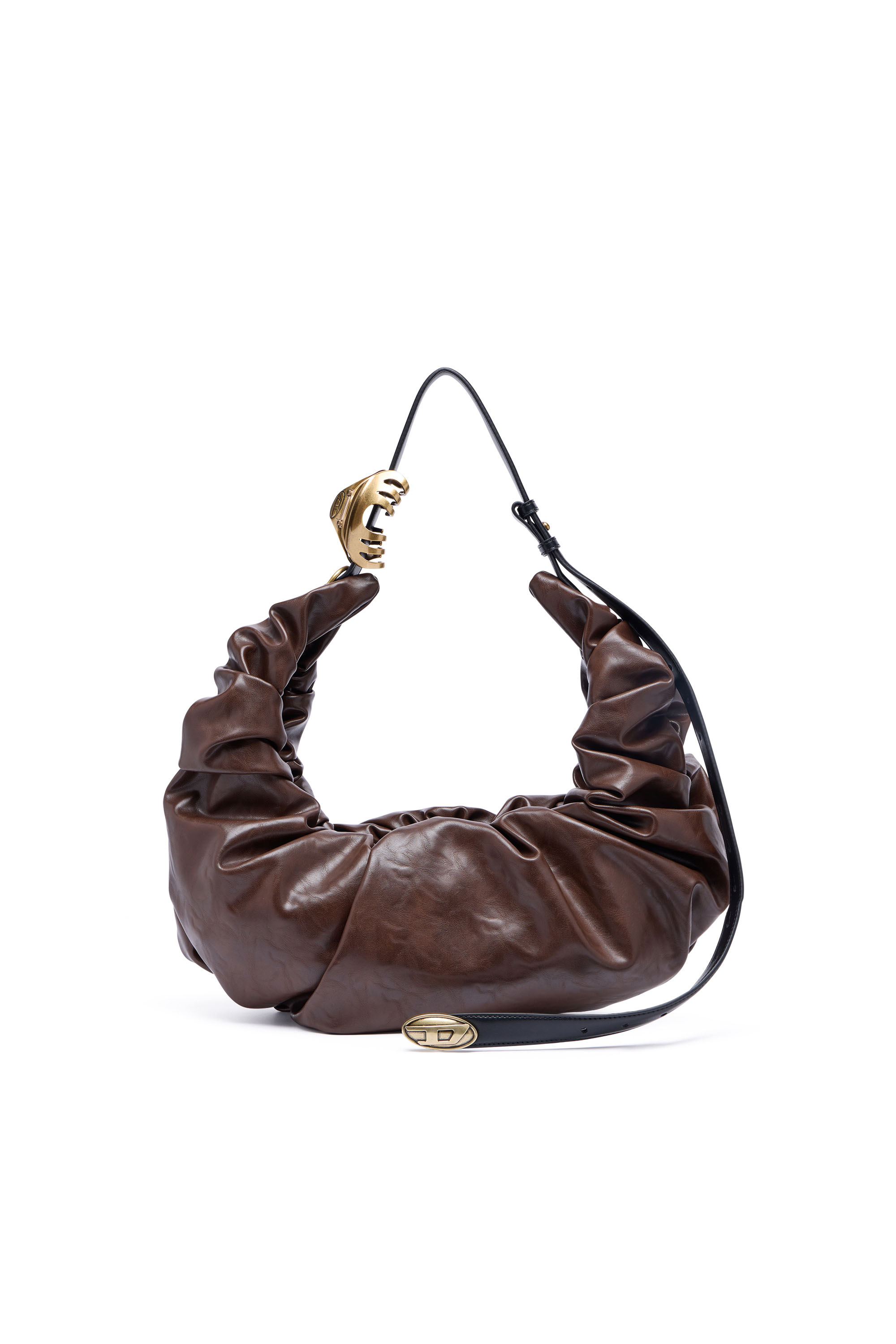 Diesel - GRAB-D HOBO L, Female's ホーボーバッグ L in ブラウン - 2