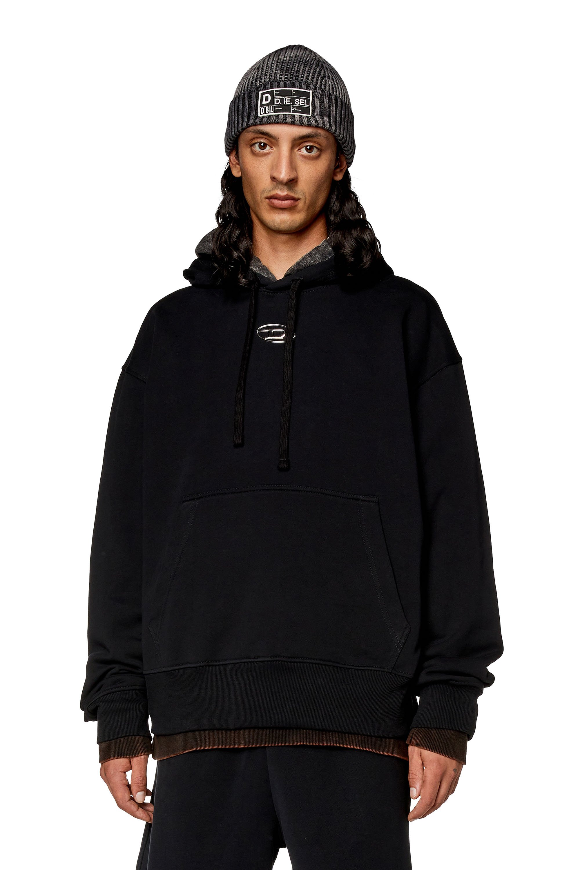 Diesel - S-MACS-HOOD-OD, ブラック - Image 1