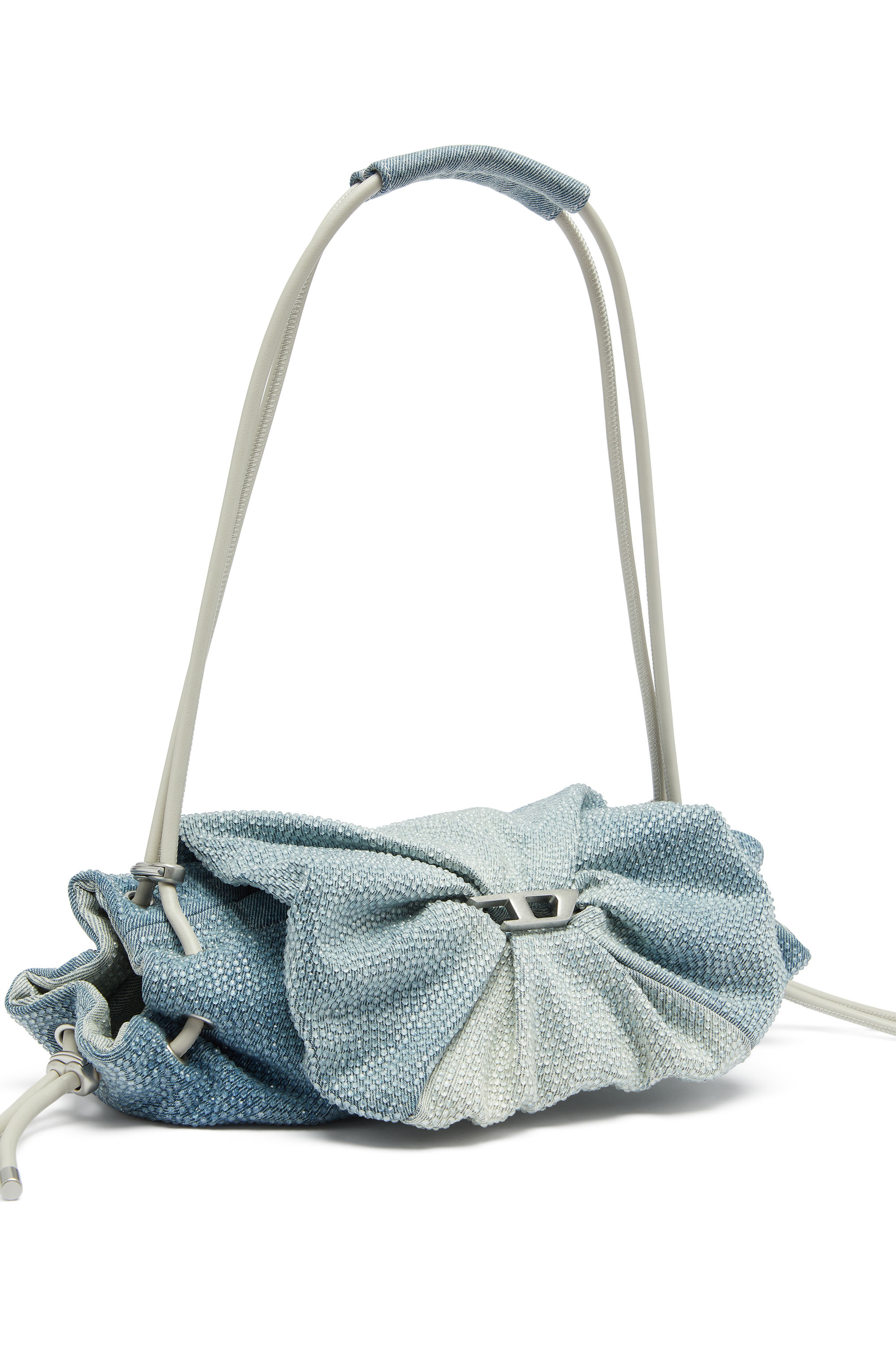 Diesel - SCRUNCH-D SHOULDER S, Female's ショルダーバッグ S in ブルー - 5