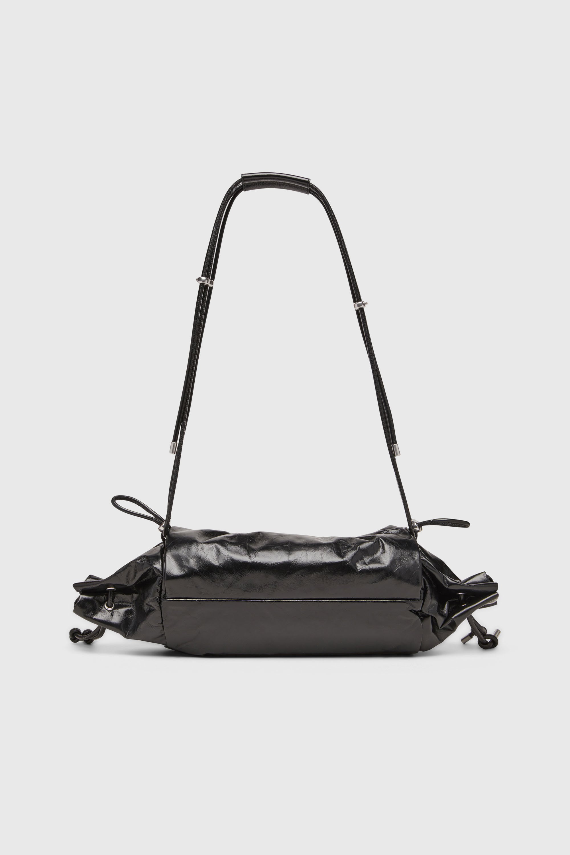 SCRUNCH-D SHOULDER M ショルダーバッグ｜ブラック｜ウィメンズ｜DIESEL