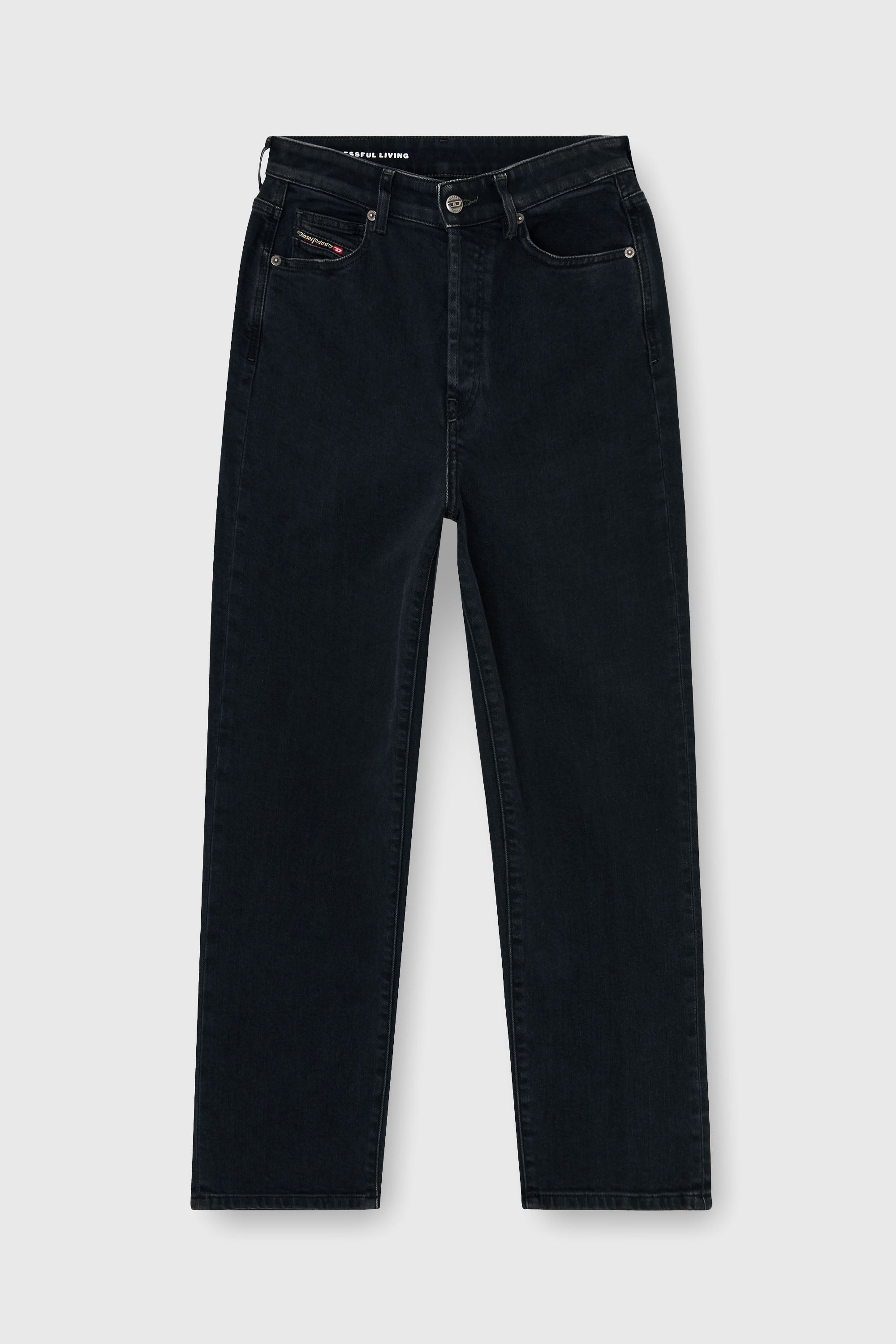 Diesel - Female's Regular Jeans 1981 D-Went 09N89, ブラック/ダークグレー - 2
