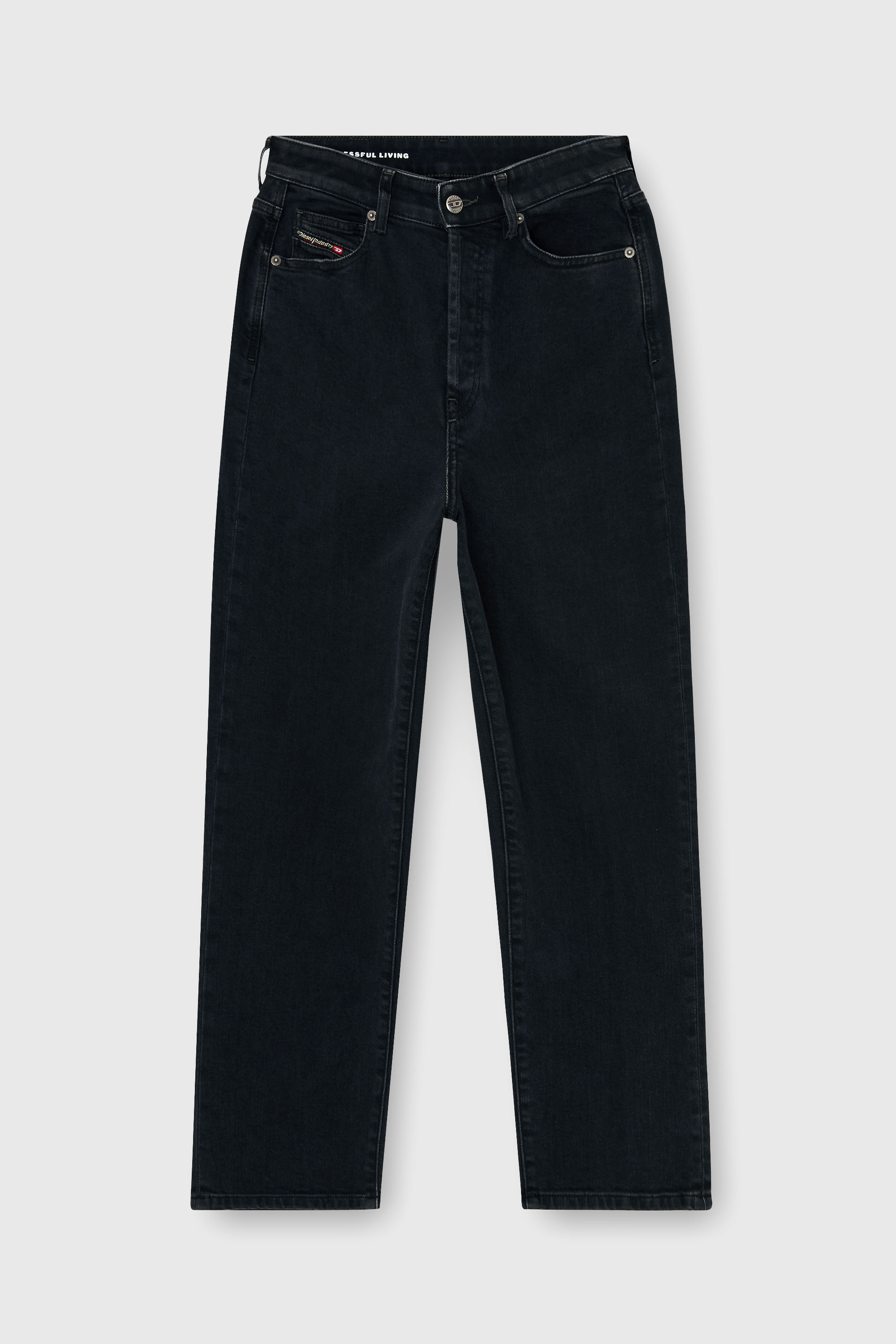 Diesel - Female's Regular Jeans 1981 D-Went 09N89, ブラック/ダークグレー - 6