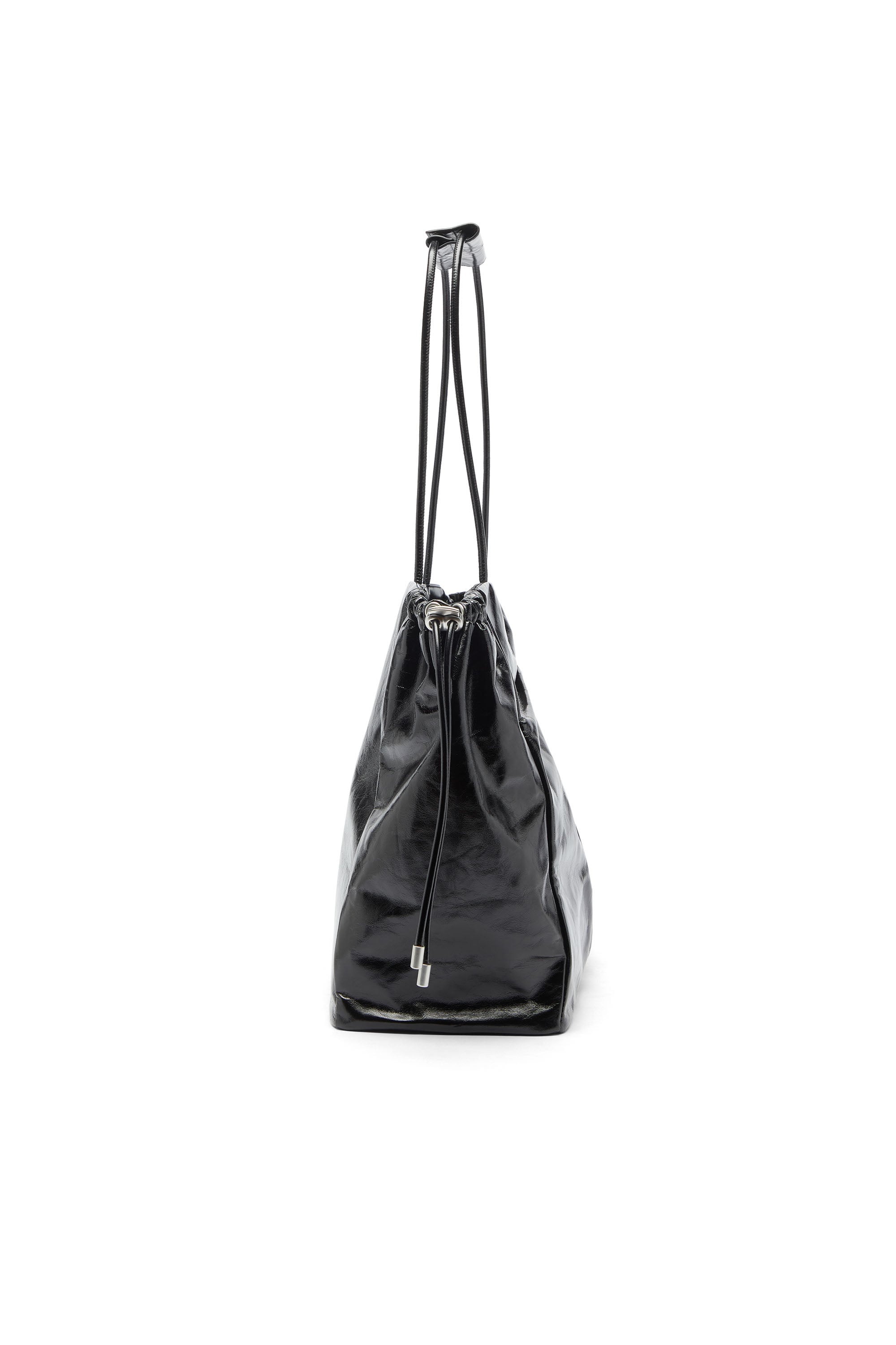 Diesel - SCRUNCH-D TOTE E/W, Female's トートバッグ in ブラック - 4