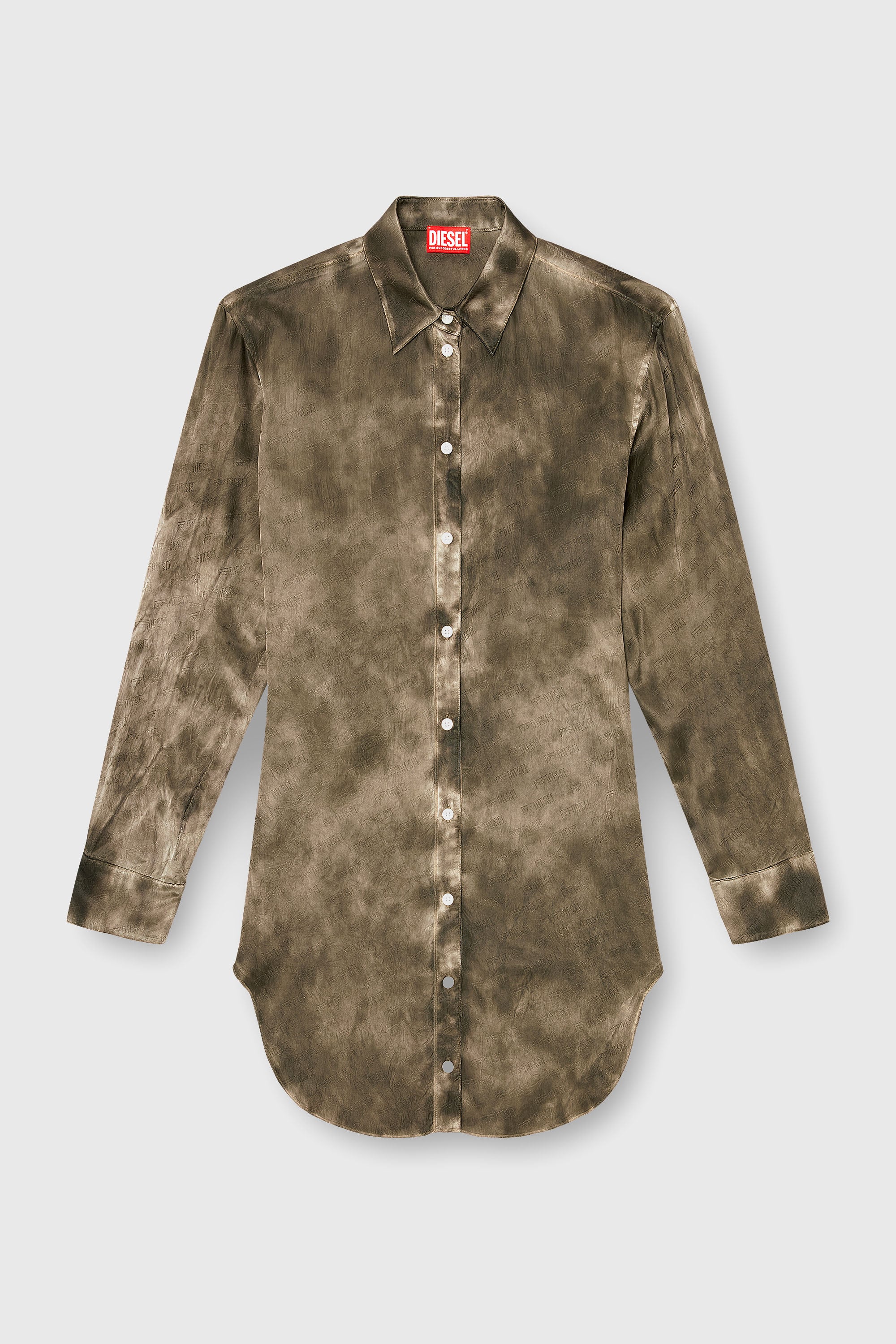 Diesel - C-LAVEL, Female's シャツ in ミリタリーグリーン - 2