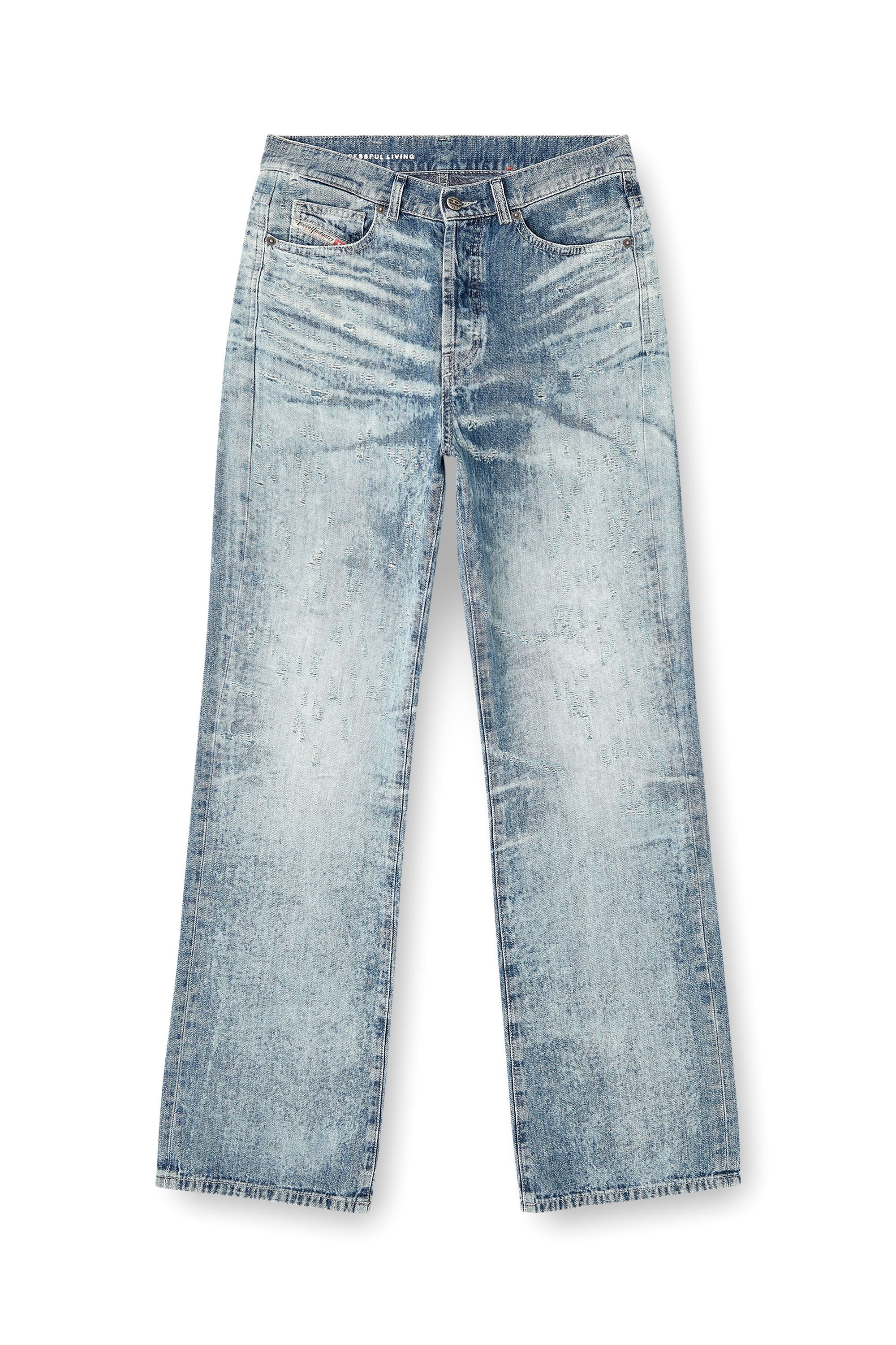 Diesel - Female's Regular Jeans 1971 D-Sent 068TY, ライトブルー - 3