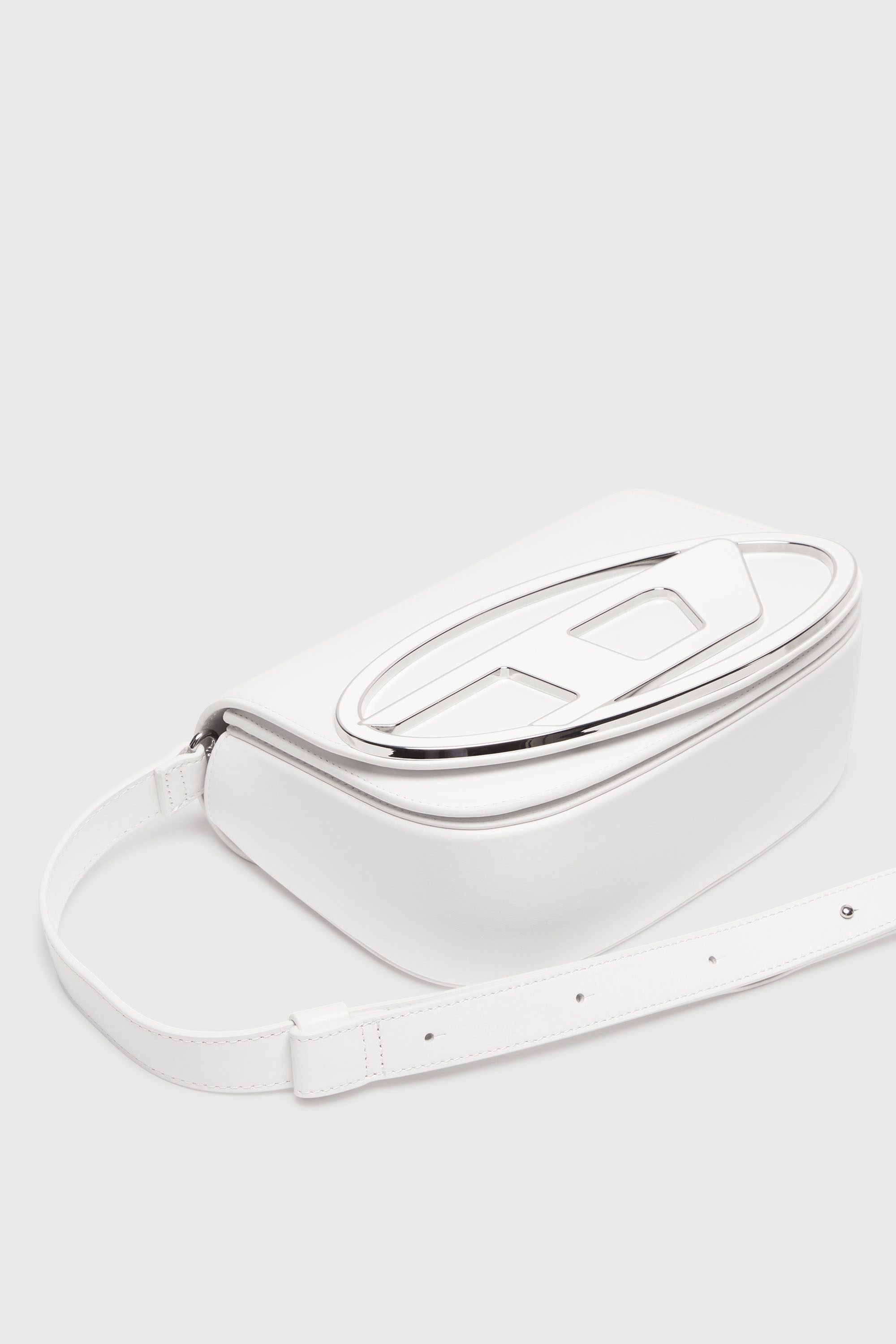 Diesel - 1DR M, Female's カウレザーショルダーバッグM in ホワイト - 6