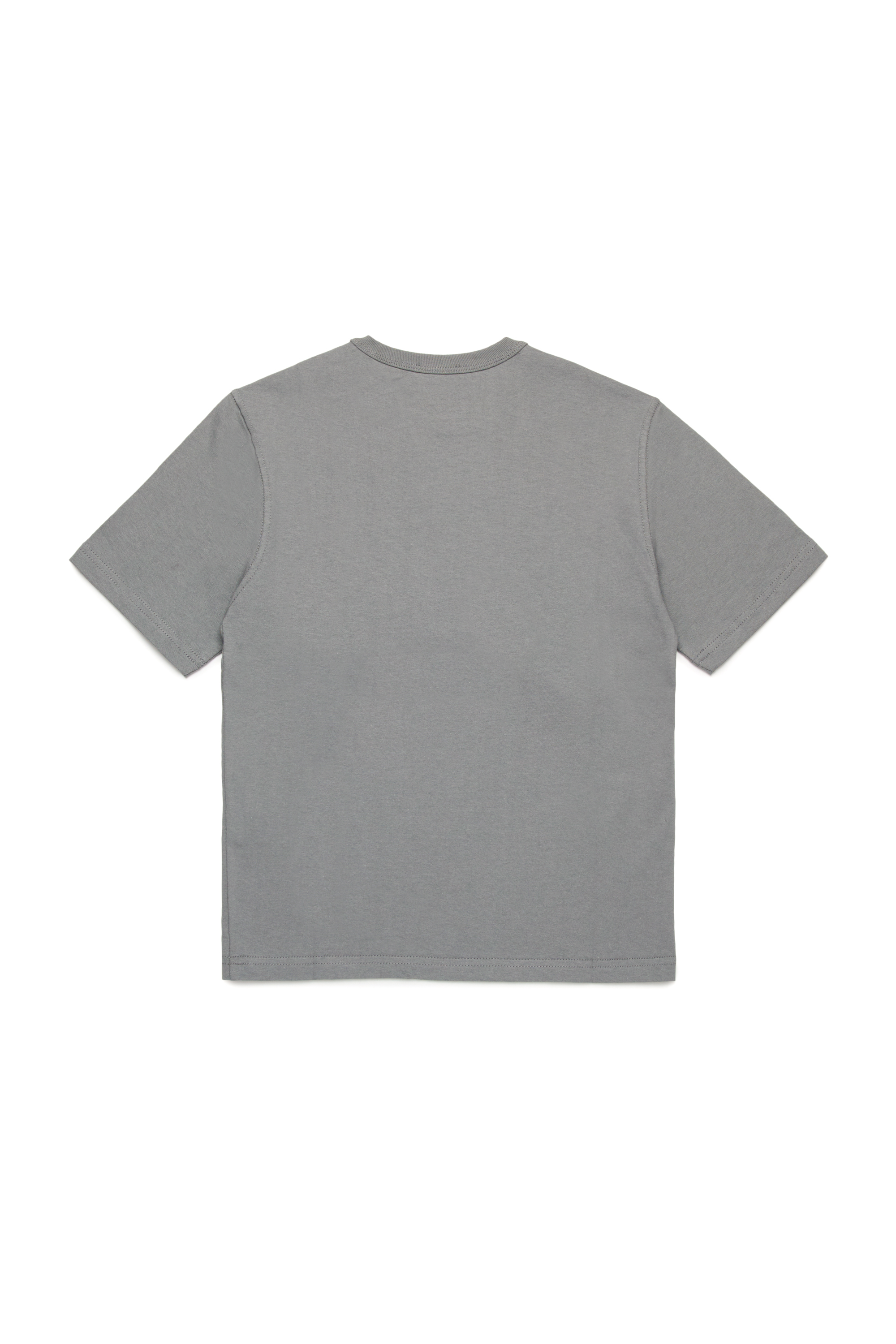 Diesel - TWASHN OVER, Male's T-shirt with collegiate DSL78 logo in グレー - 2