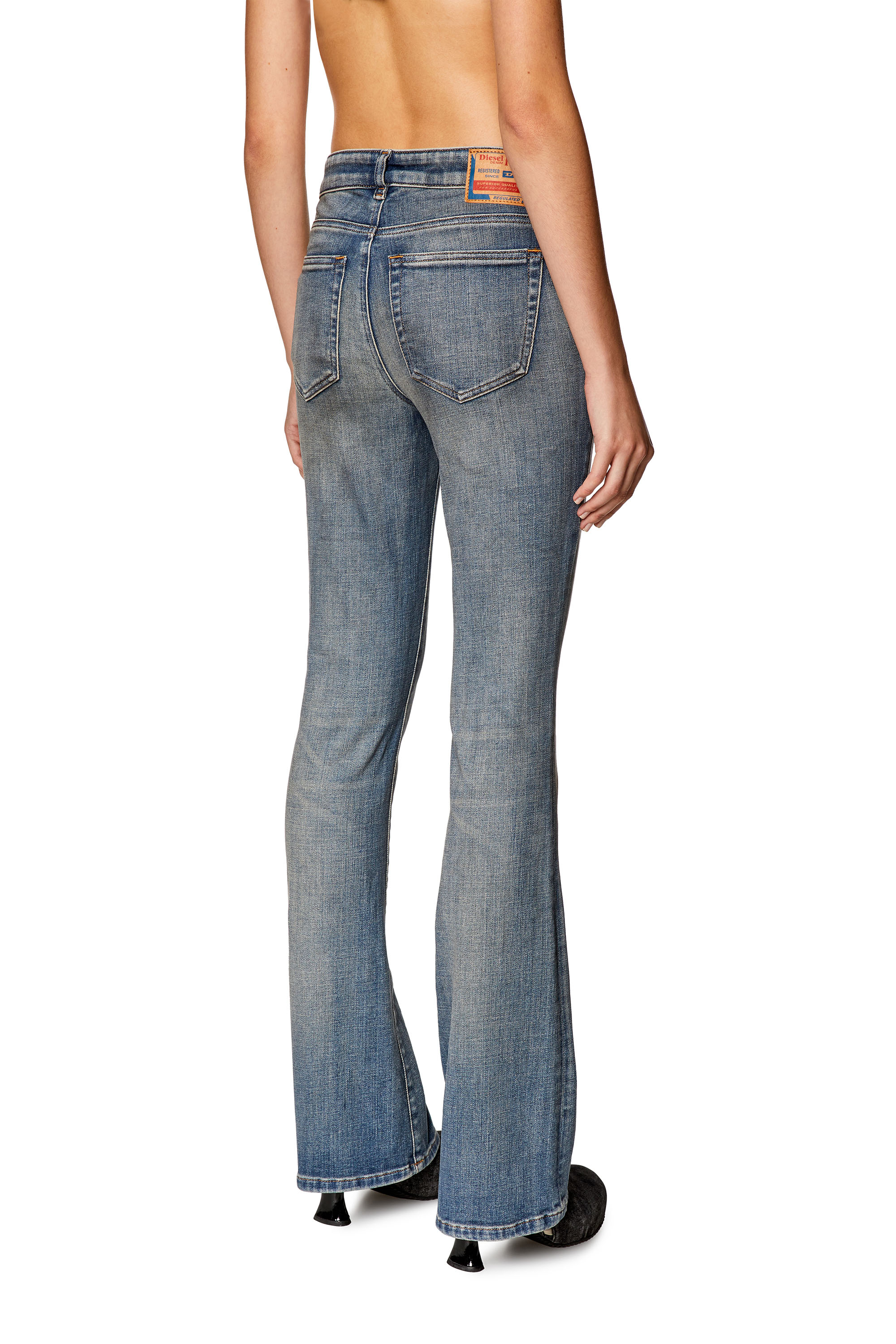Diesel - Female's Bootcut Jeans 1969 D-Ebbey 09H69, ダークブルー - 4