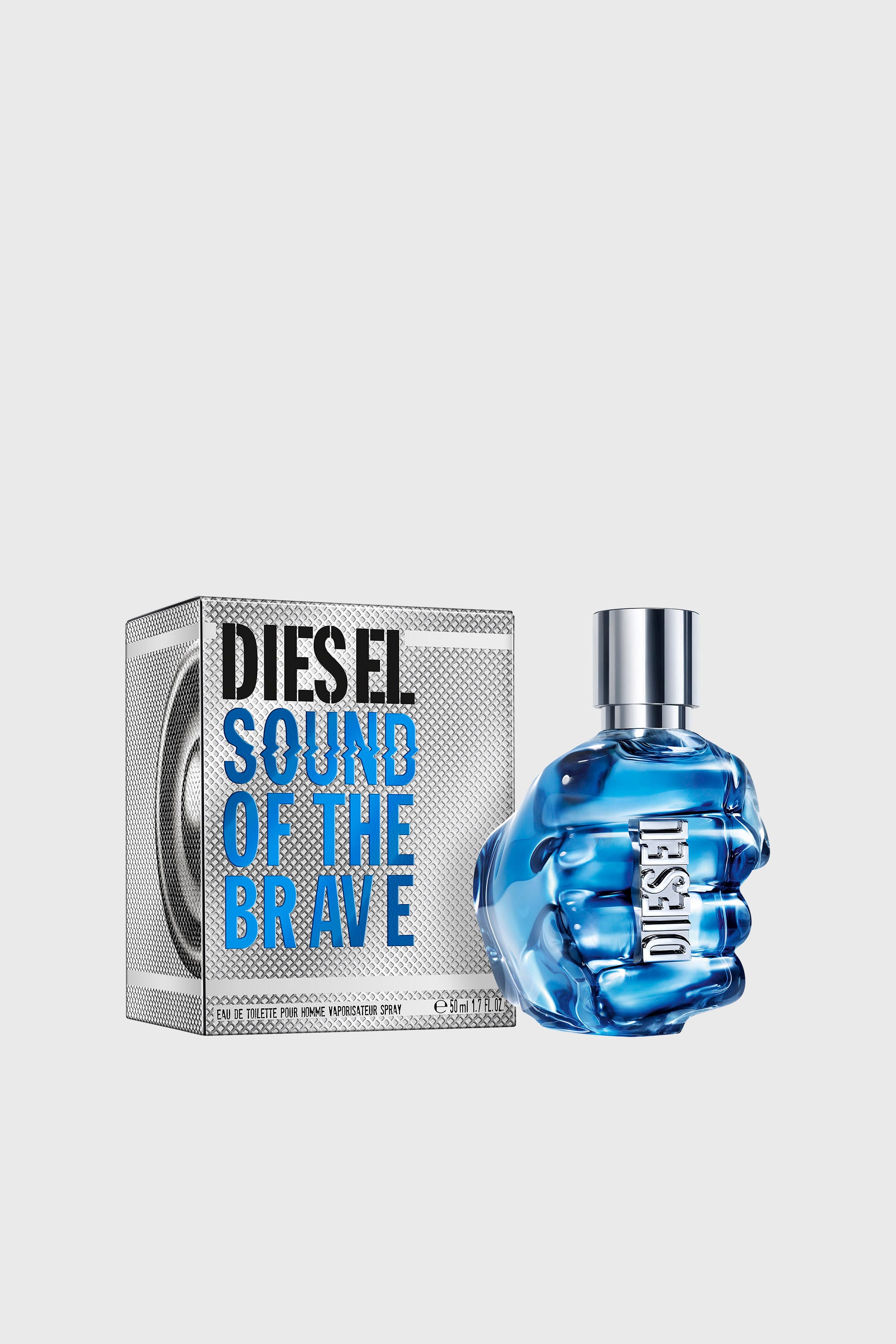 Diesel - SOUND OF THE BRAVE 50 ML FRAGRANCE, Male's Sound Of The Brave 50ml, 1.7 FL.OZ., Eau de Toilette in ブルー - 2