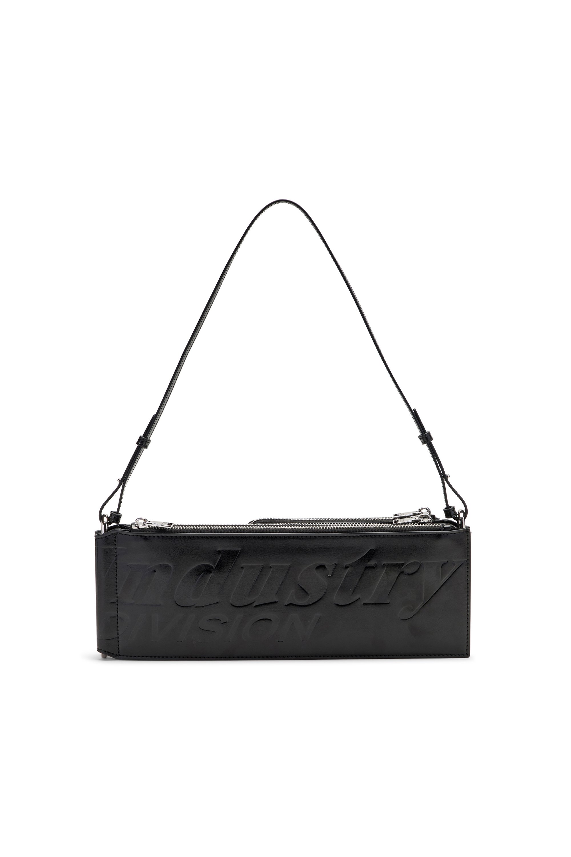 Diesel - FLAG-D SHOULDER BAG X, Unisex's Flag-D-Modular logo-embossed shoulder bag in ブラック - 4