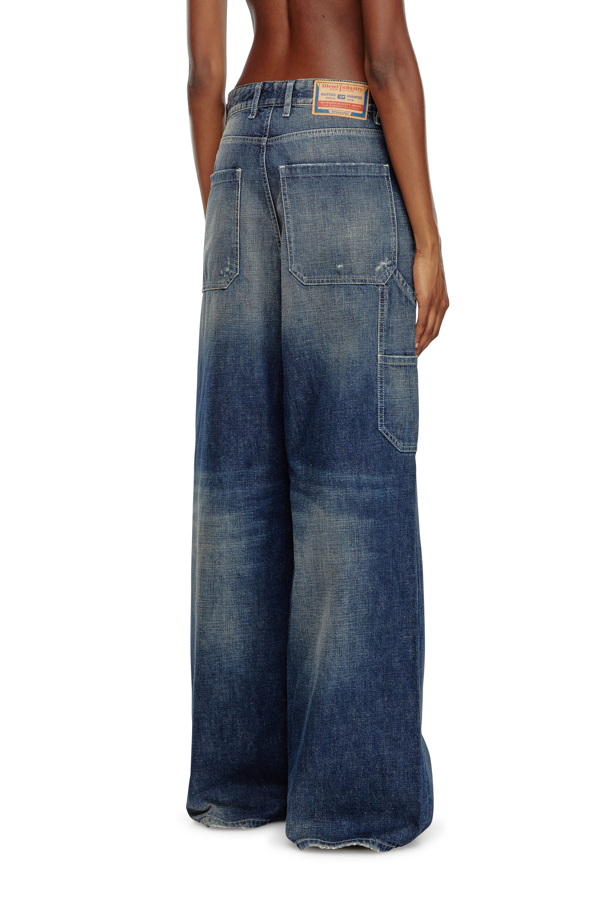 Relaxed Jeans 1996 D-Sire 09J91, ダークブルー Diesel - Female's Relaxed Jeans 1996 D-Sire 09J91, ダークブルー - 4