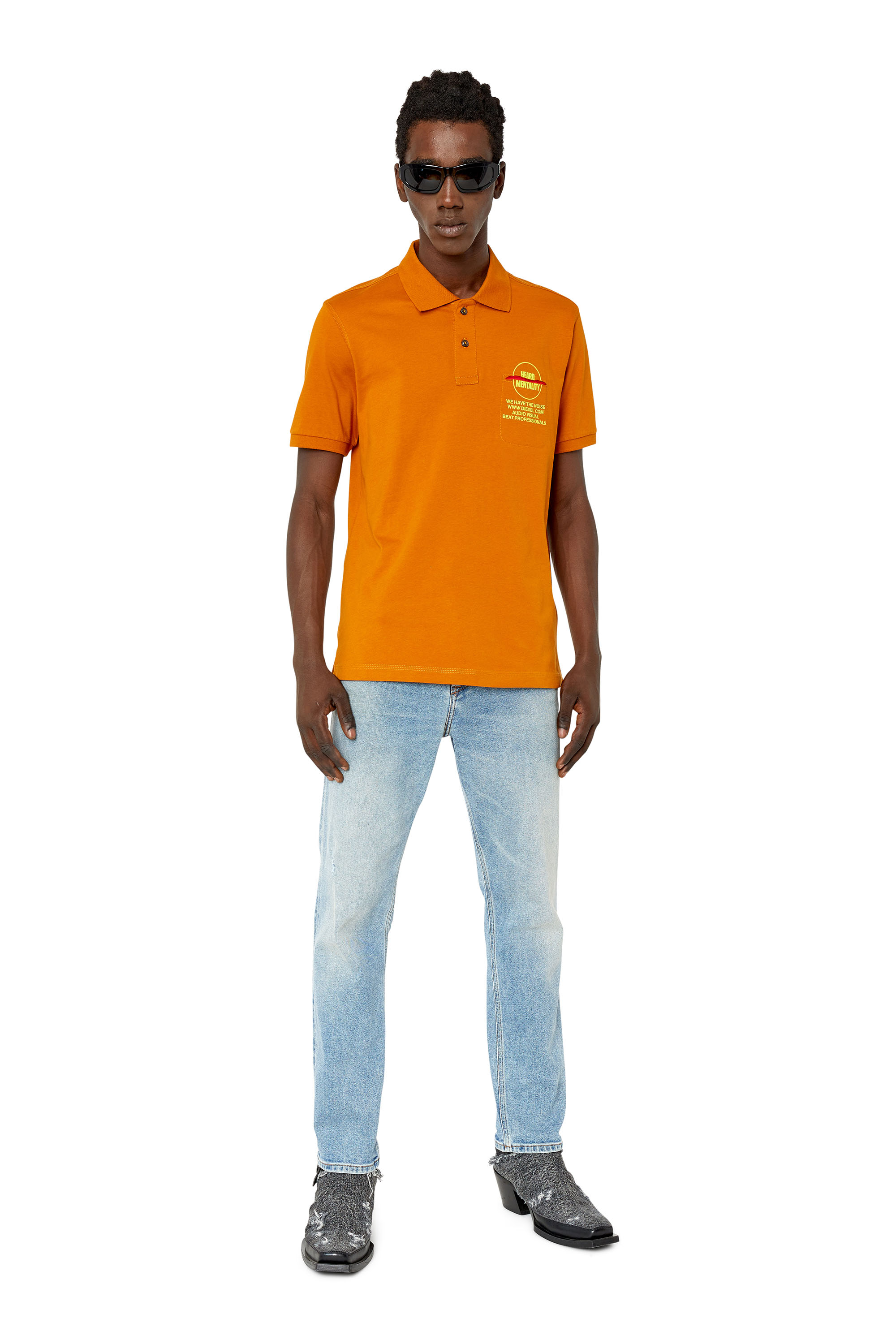 Diesel - T-SPOUCH, オレンジ - Image 5