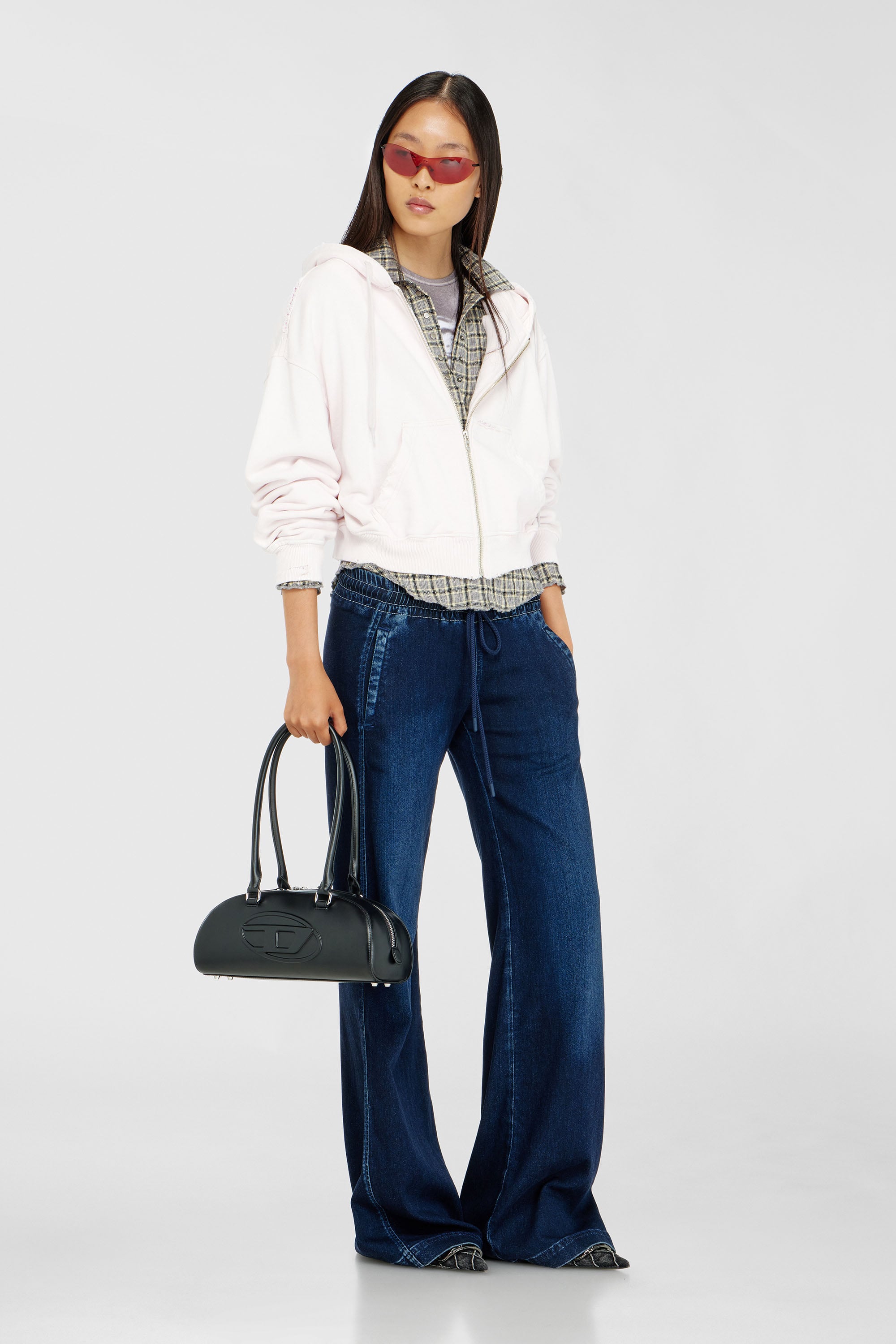 Diesel - Female's Relaxed 2078 D-Ainty Joggjeans&reg; 09P96, ダークブルー - 1