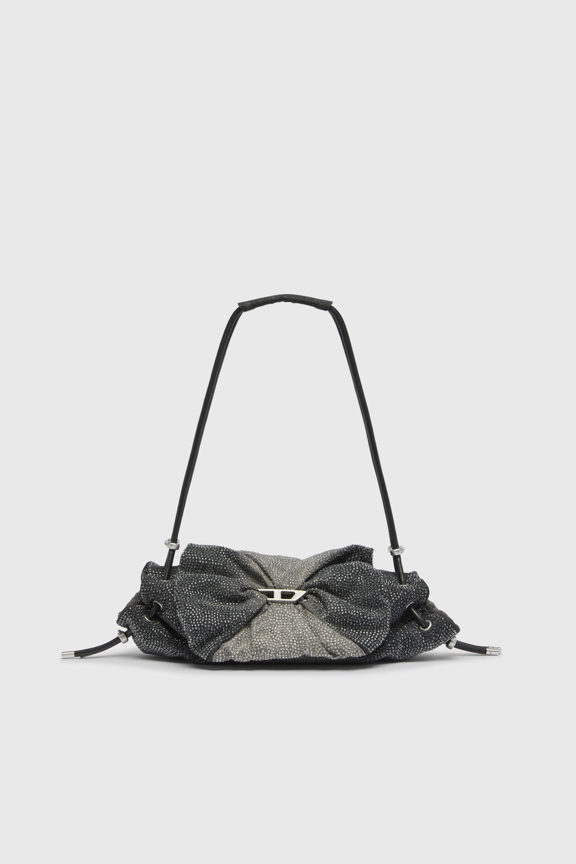 Diesel - SCRUNCH-D SHOULDER S, Female's ショルダーバッグ S in ダークグレー - 1