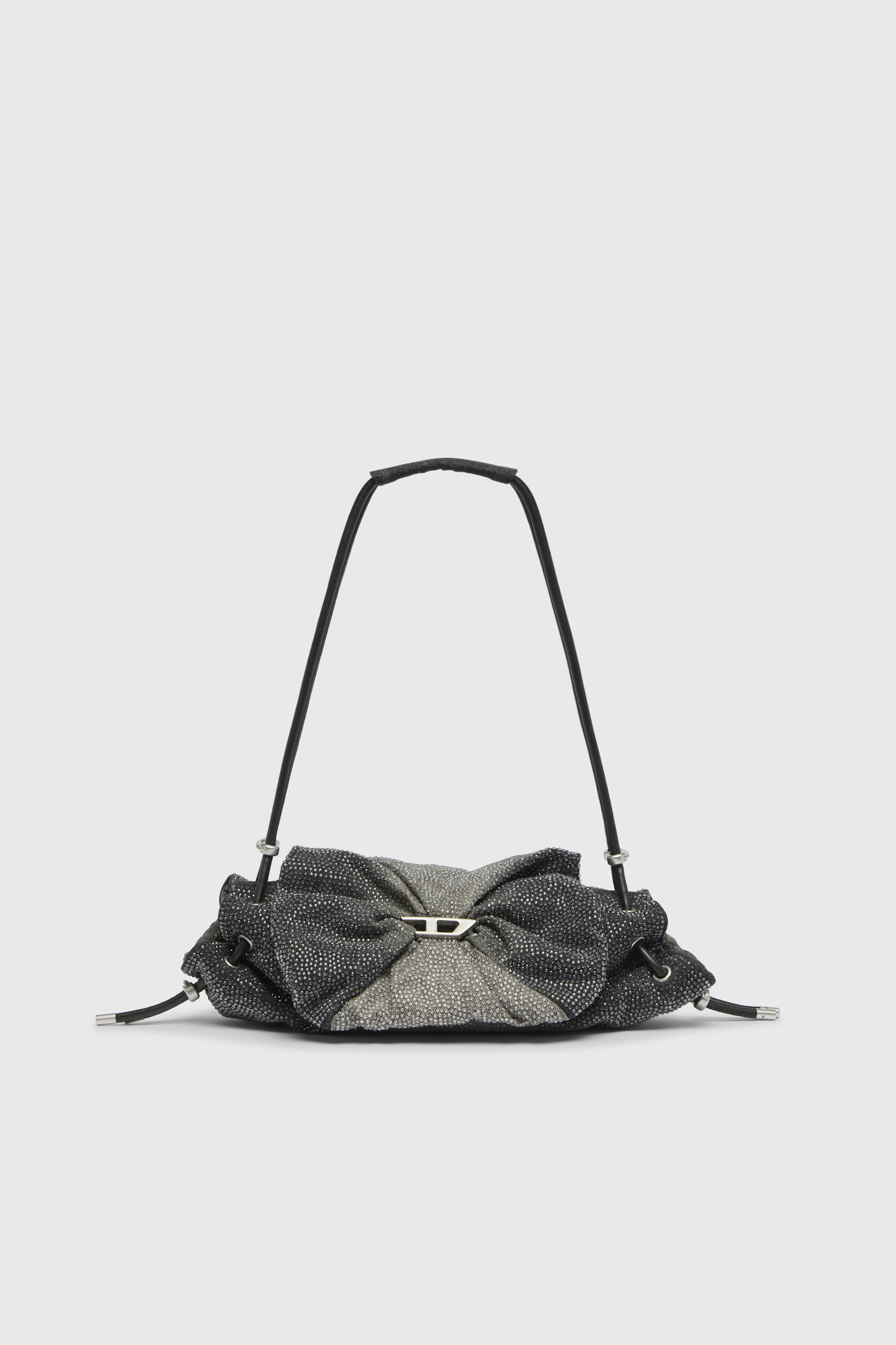 Diesel - SCRUNCH-D SHOULDER S, Female's ショルダーバッグ S in ダークグレー - 1