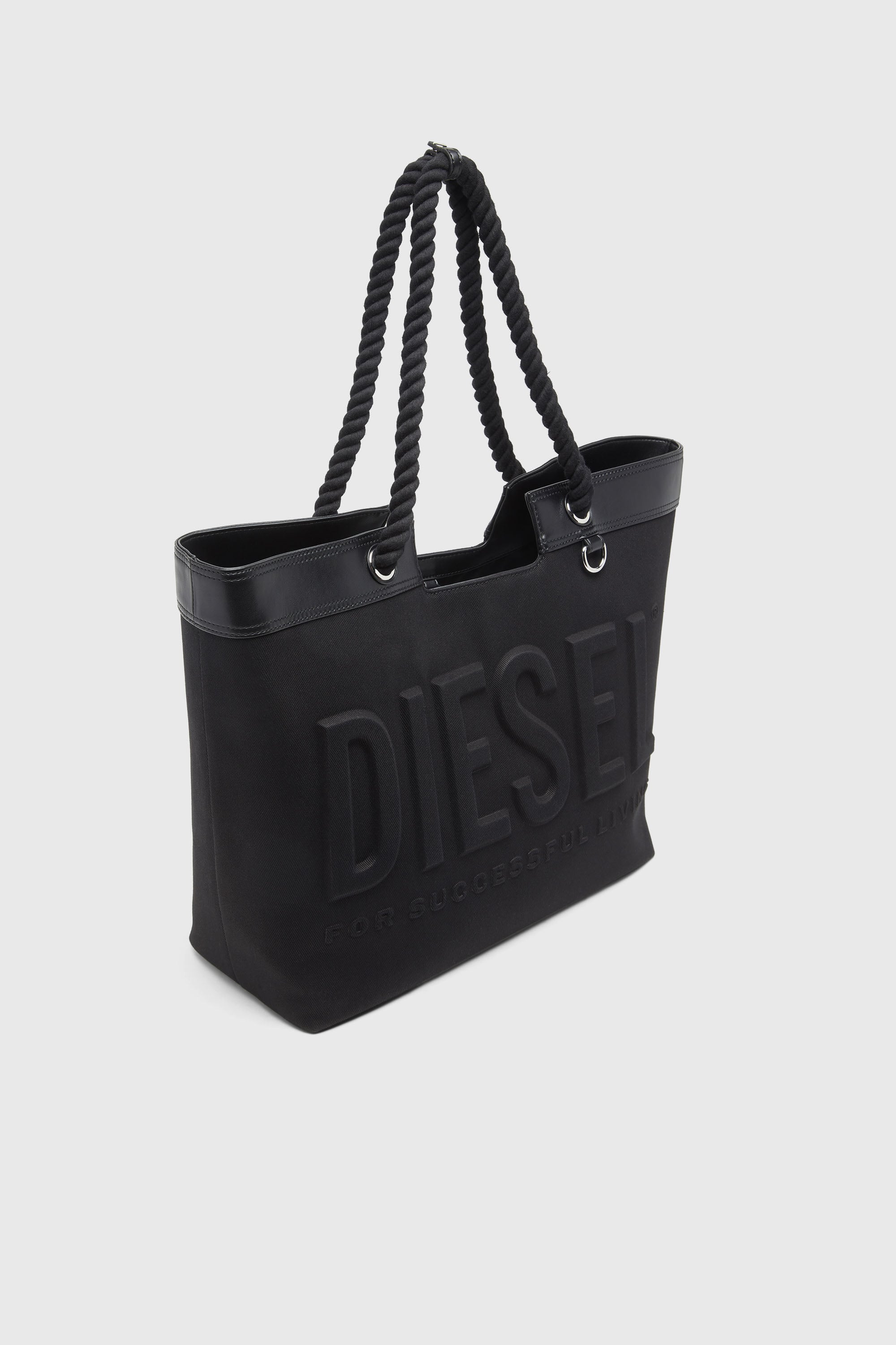 DSL 3D SHOPPER EW ショッパーバッグ｜ブラック｜ウィメンズ｜DIESEL