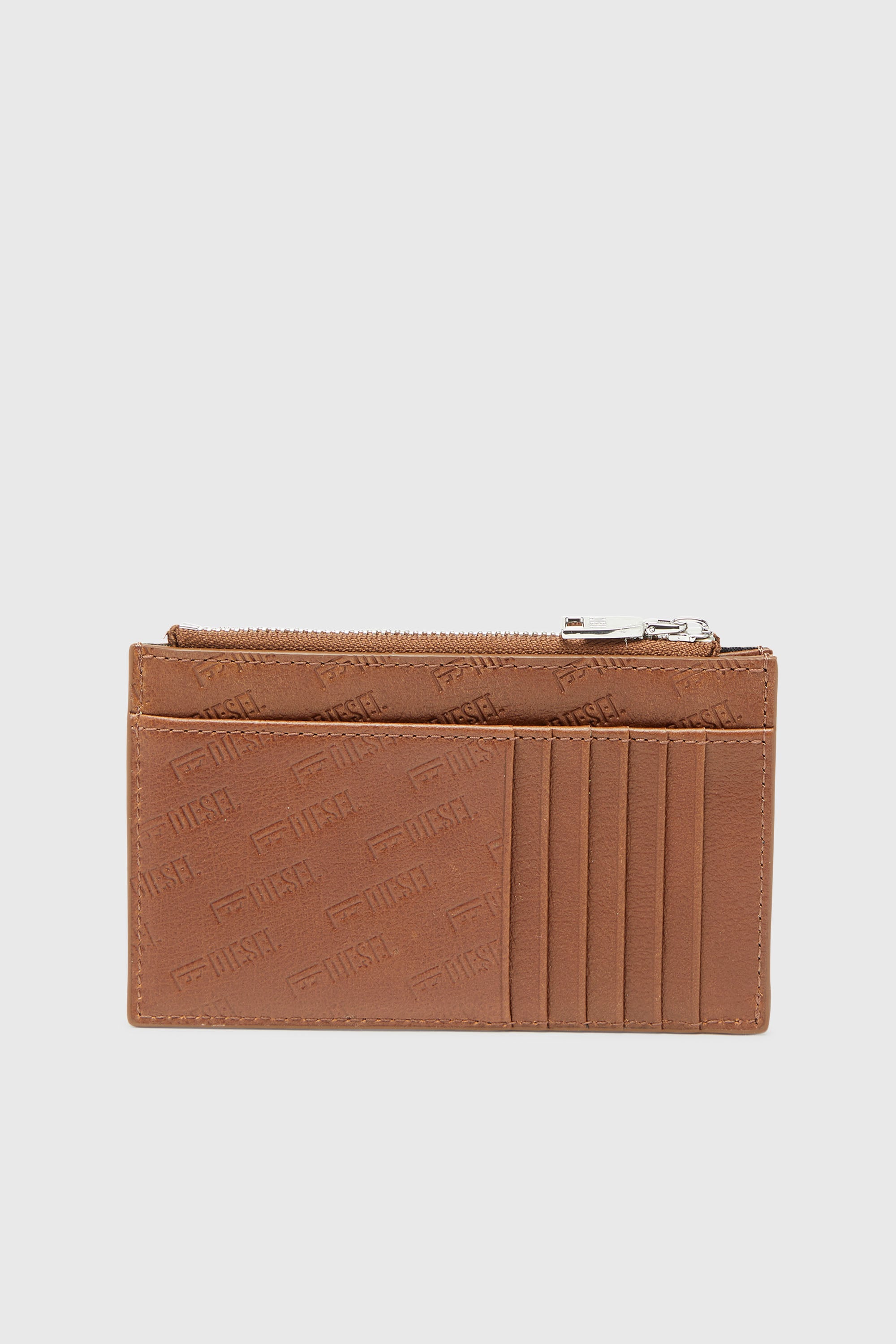 Diesel - MONOGRAM CARD CASE VI, Male's フラグメントケース in ブラウン - 2