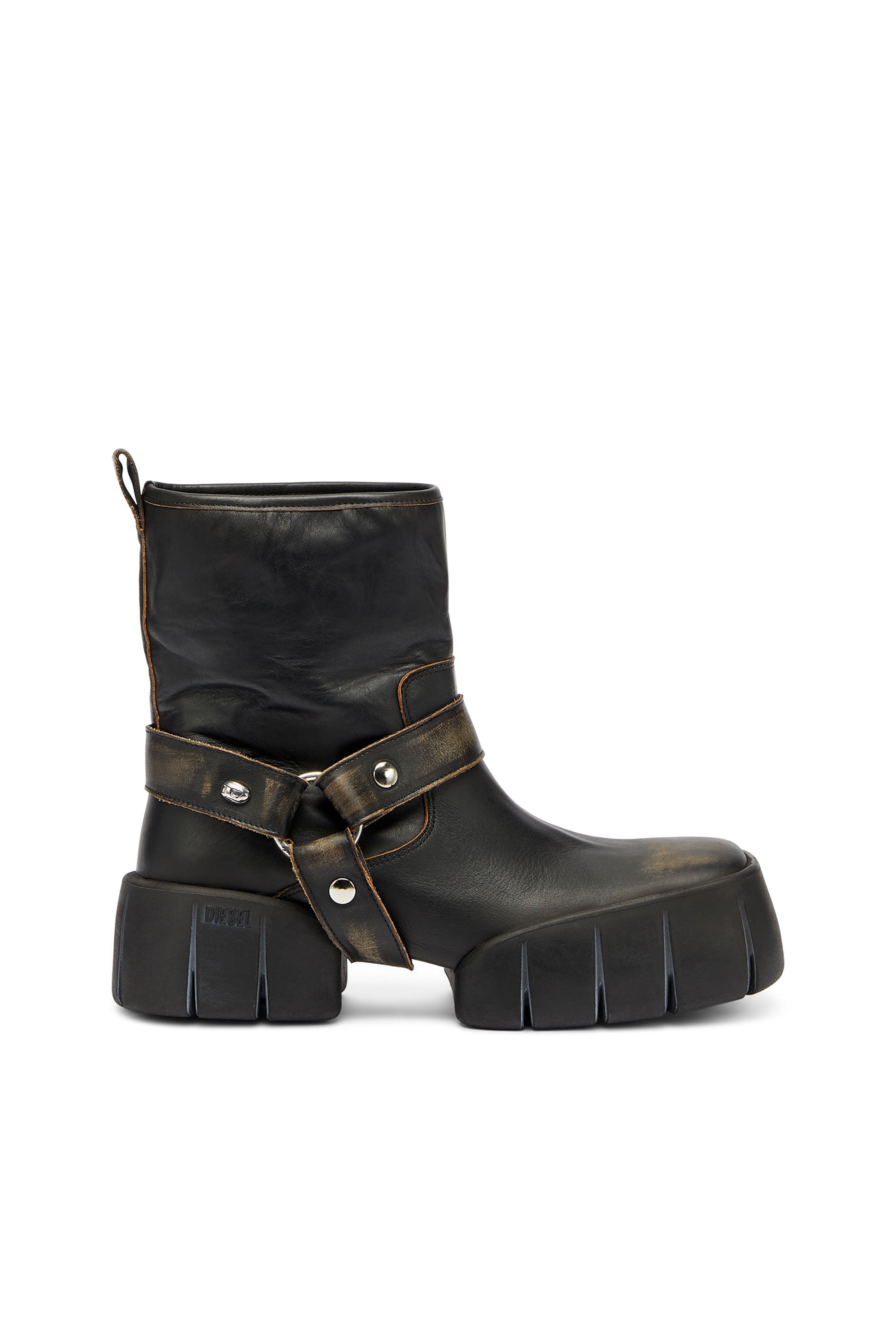 Diesel - D-TEX TU, Male's ブーツ in ダークブラウン - 1