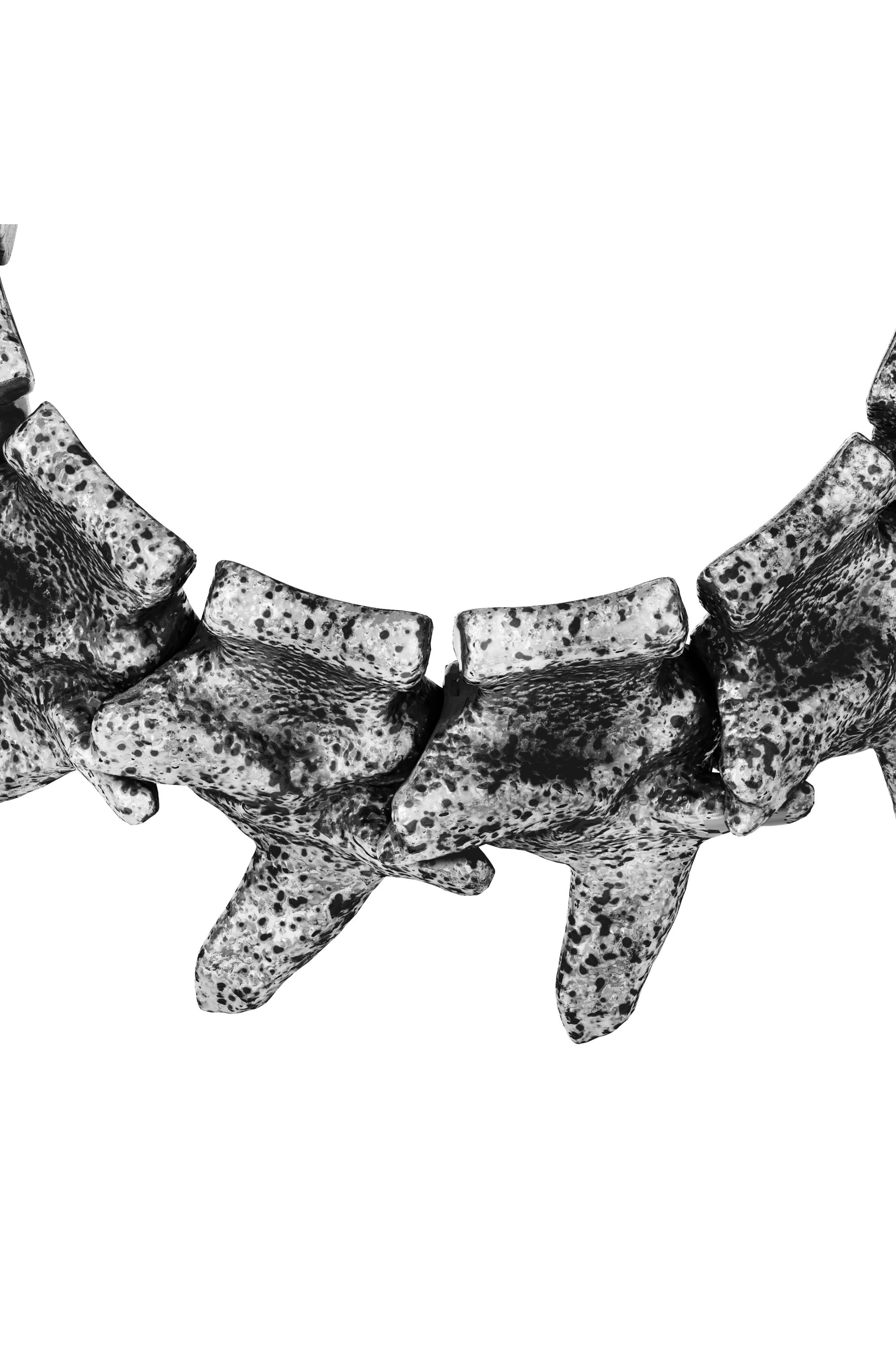Diesel - DX1709040 JEWELLERY, Unisex's Silver-tone components bracelet in ダークグレー - 4
