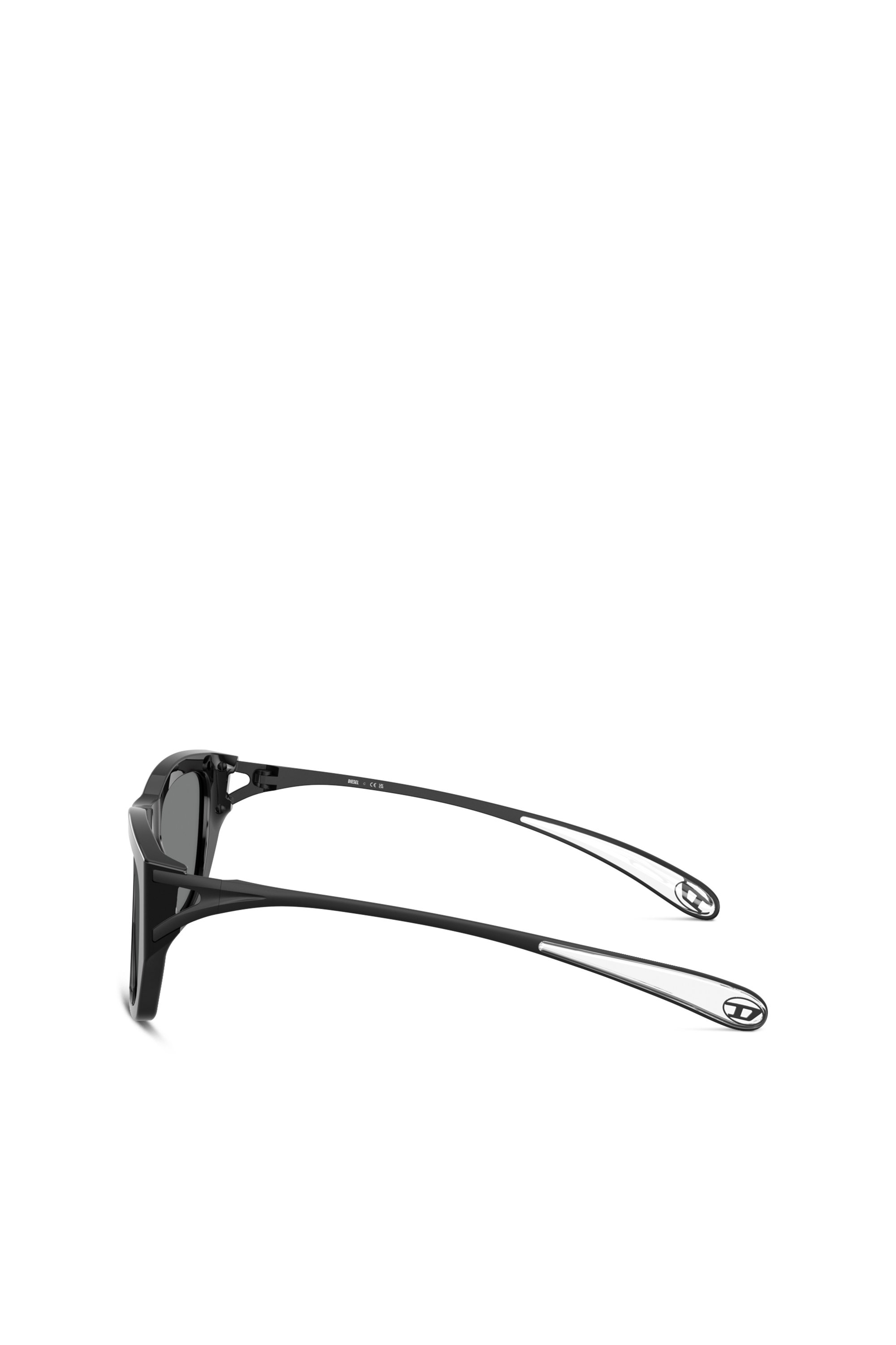Diesel - 0DL2006, Unisex's Square sunglasses in ブラック - 3