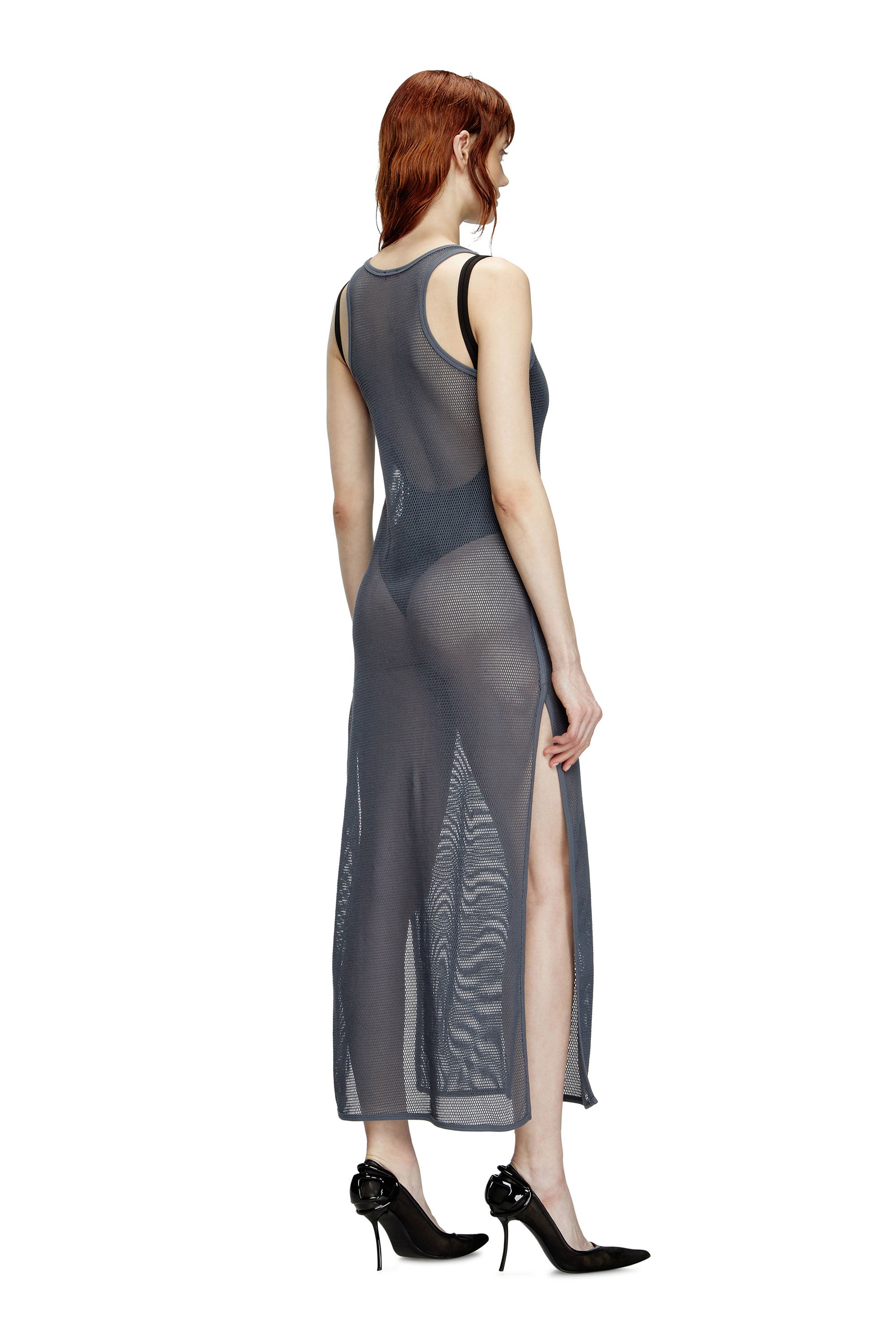 Diesel - JENNIFER-UTLT, Female's Mesh beach cover-up in グレー - 2