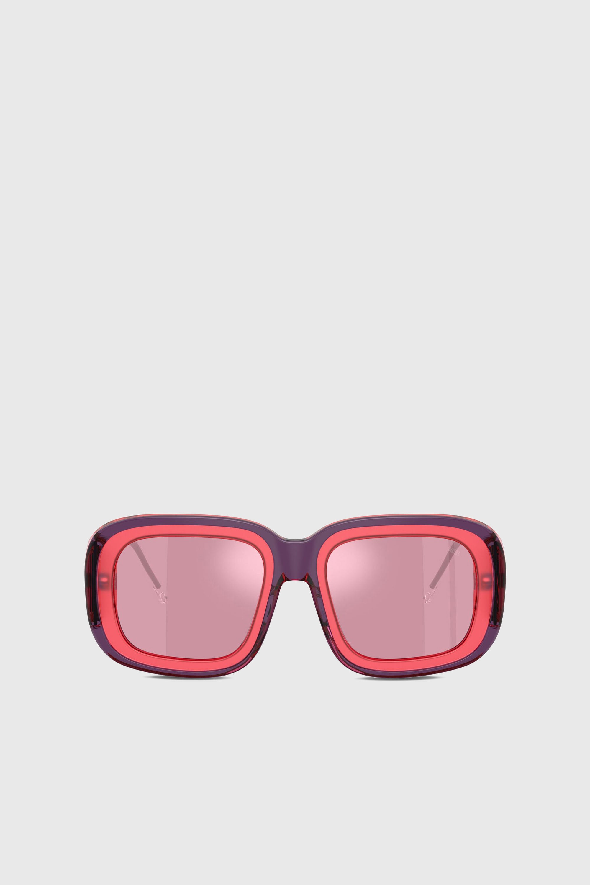 Diesel - 0DL2015U, Unisex's Square sunglasses in ピンク / ホワイト - 2