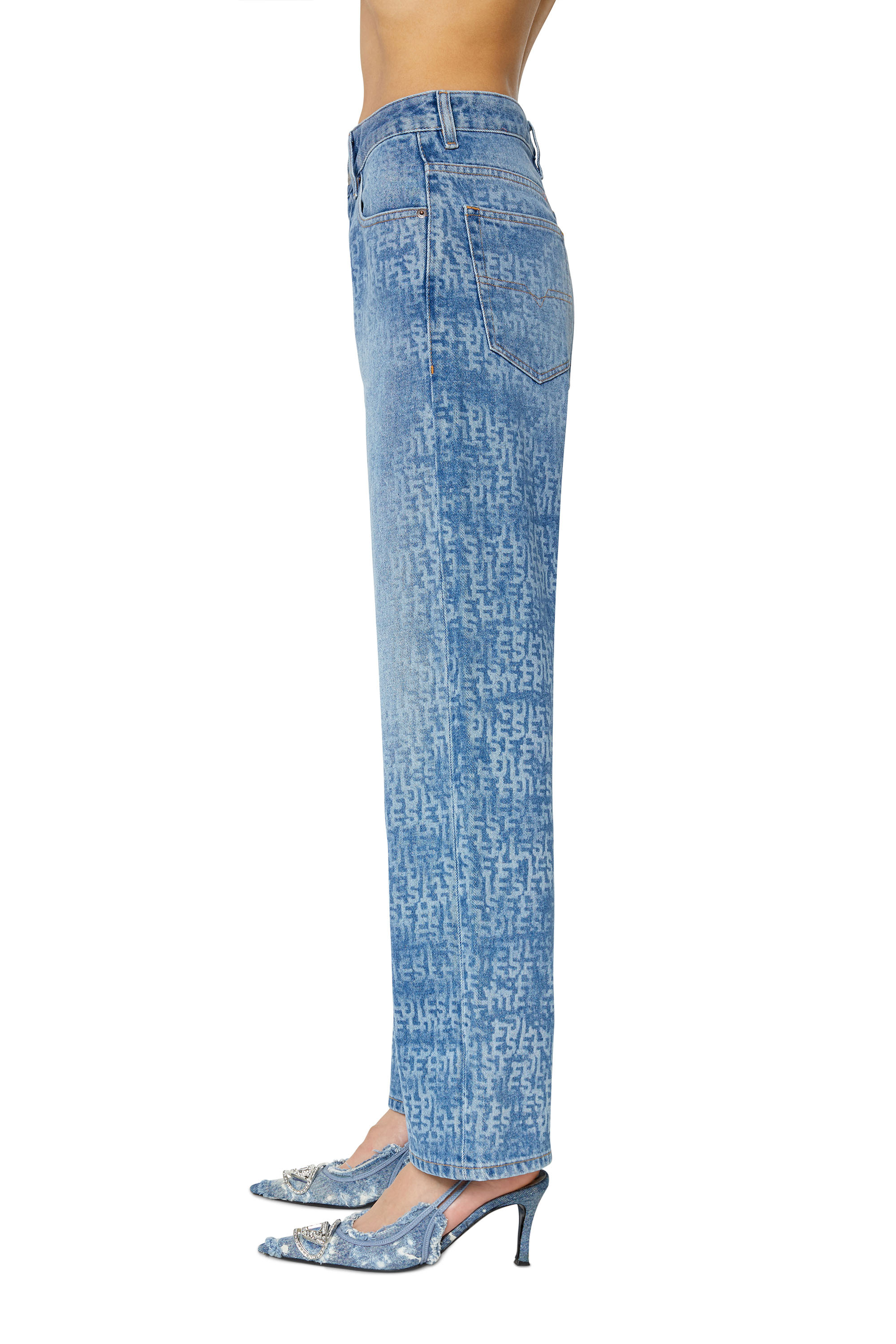 Diesel - Straight Jeans 1999 D-Reggy 007F5, ライトブルー - Image 4