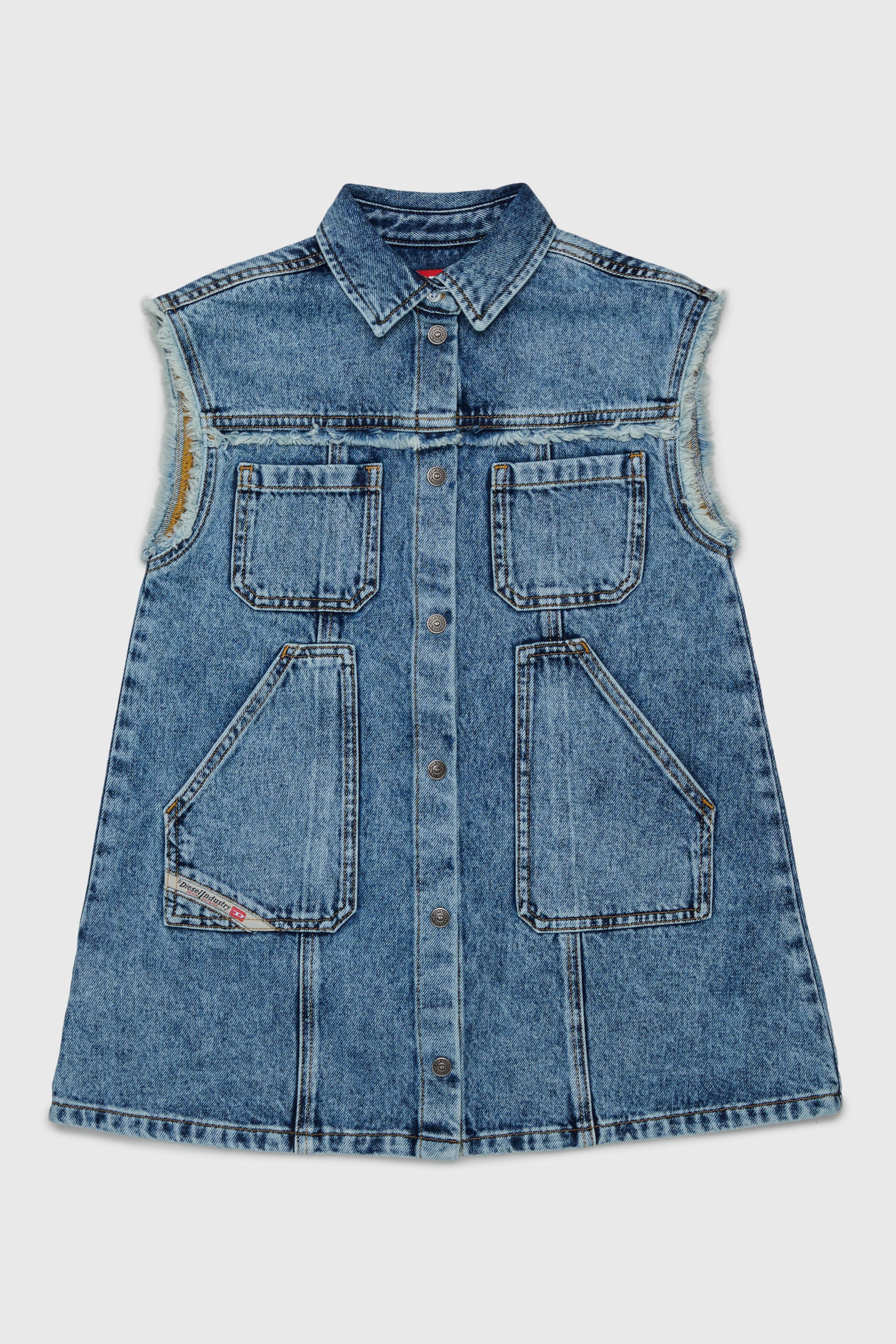 Diesel - DELKA, Female's ワンピース in ミディアムブルー - 1