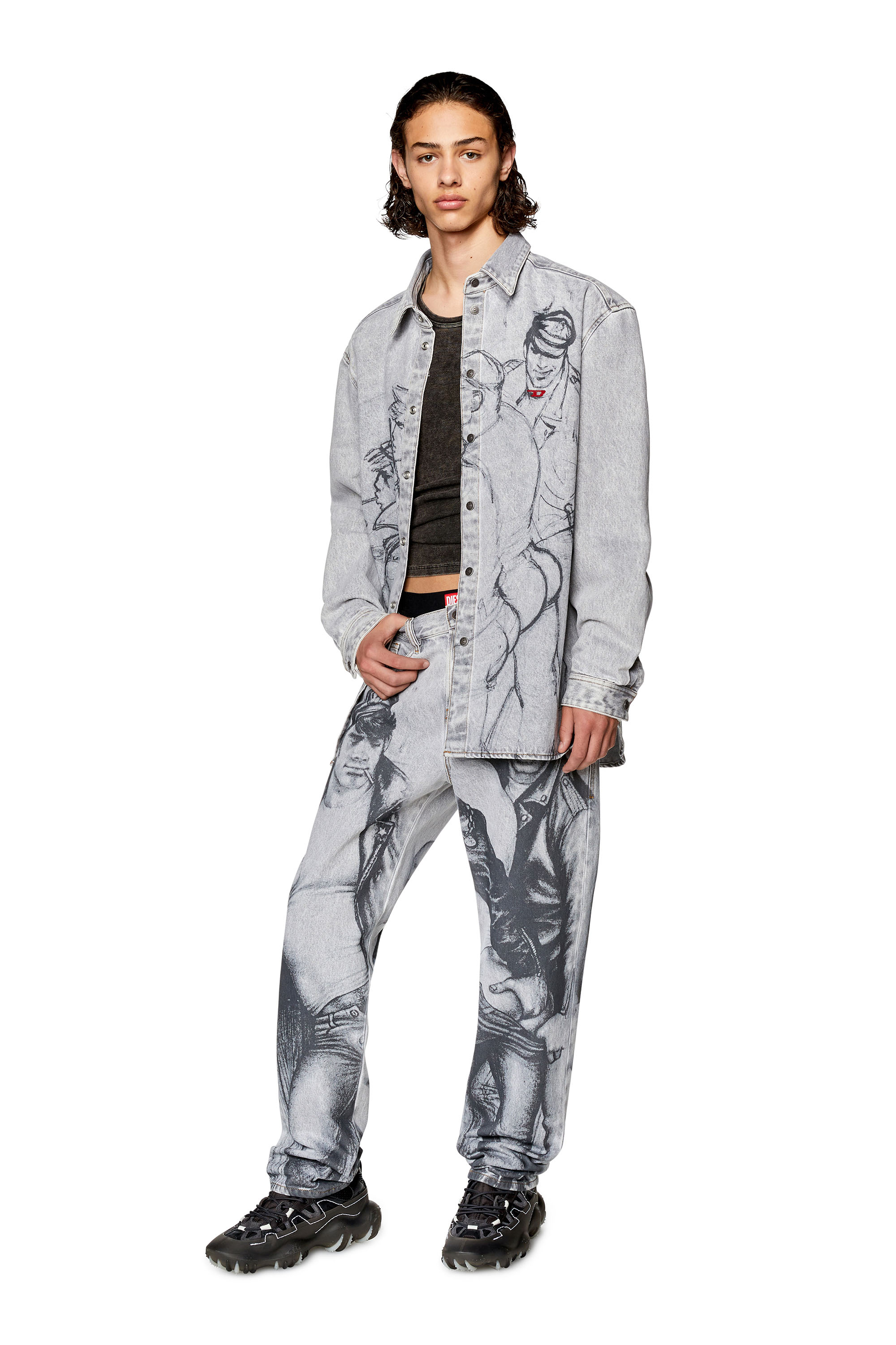 Diesel - PR-D-SIMPLY-OVER, グレー - Image 4