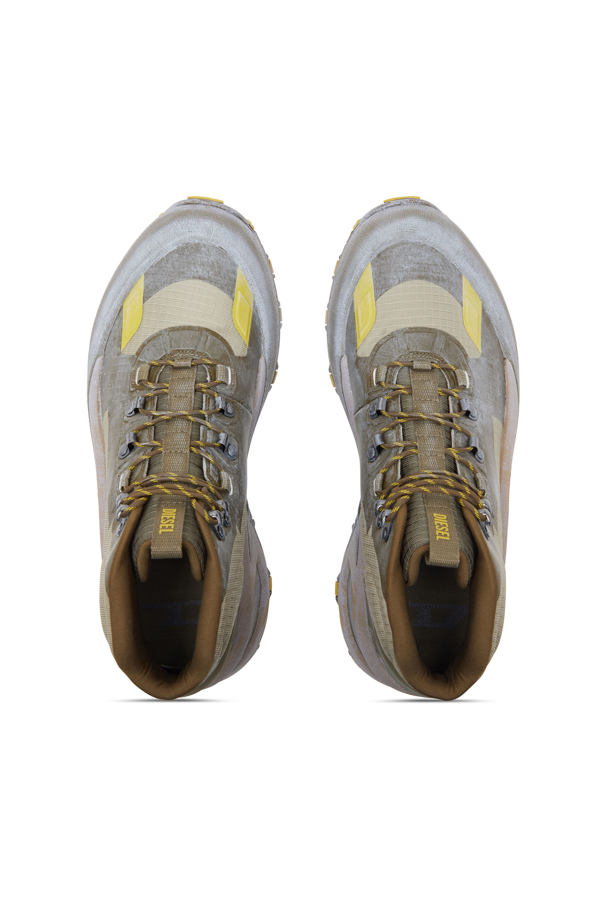 D-CAGE HIKING, グリーン/イエロー Diesel - D-CAGE HIKING, Male's スニーカー in グリーン/イエロー - 5