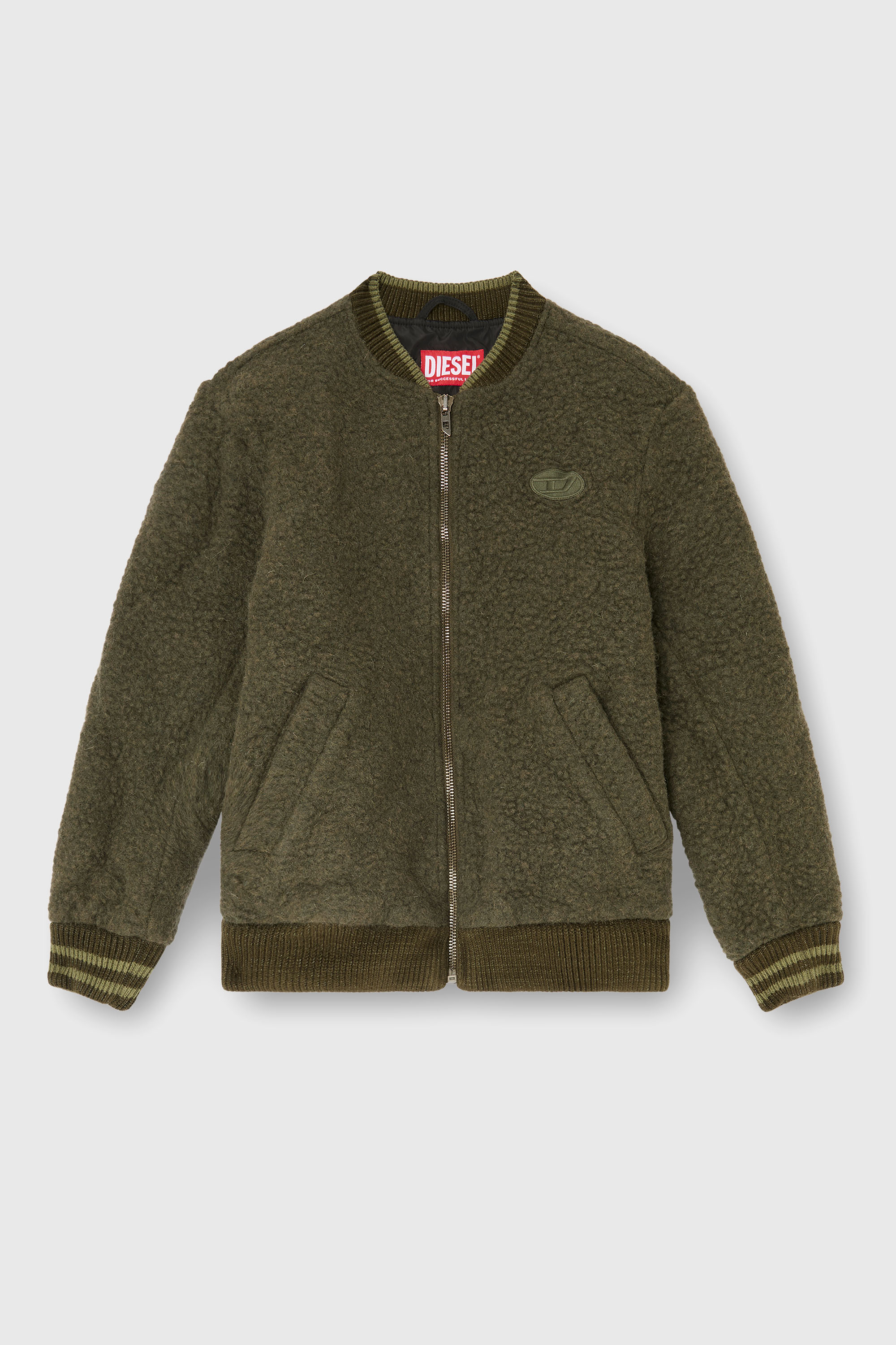 Diesel - S-REDS, Male's ボンバージャケット in ミリタリーグリーン - 2