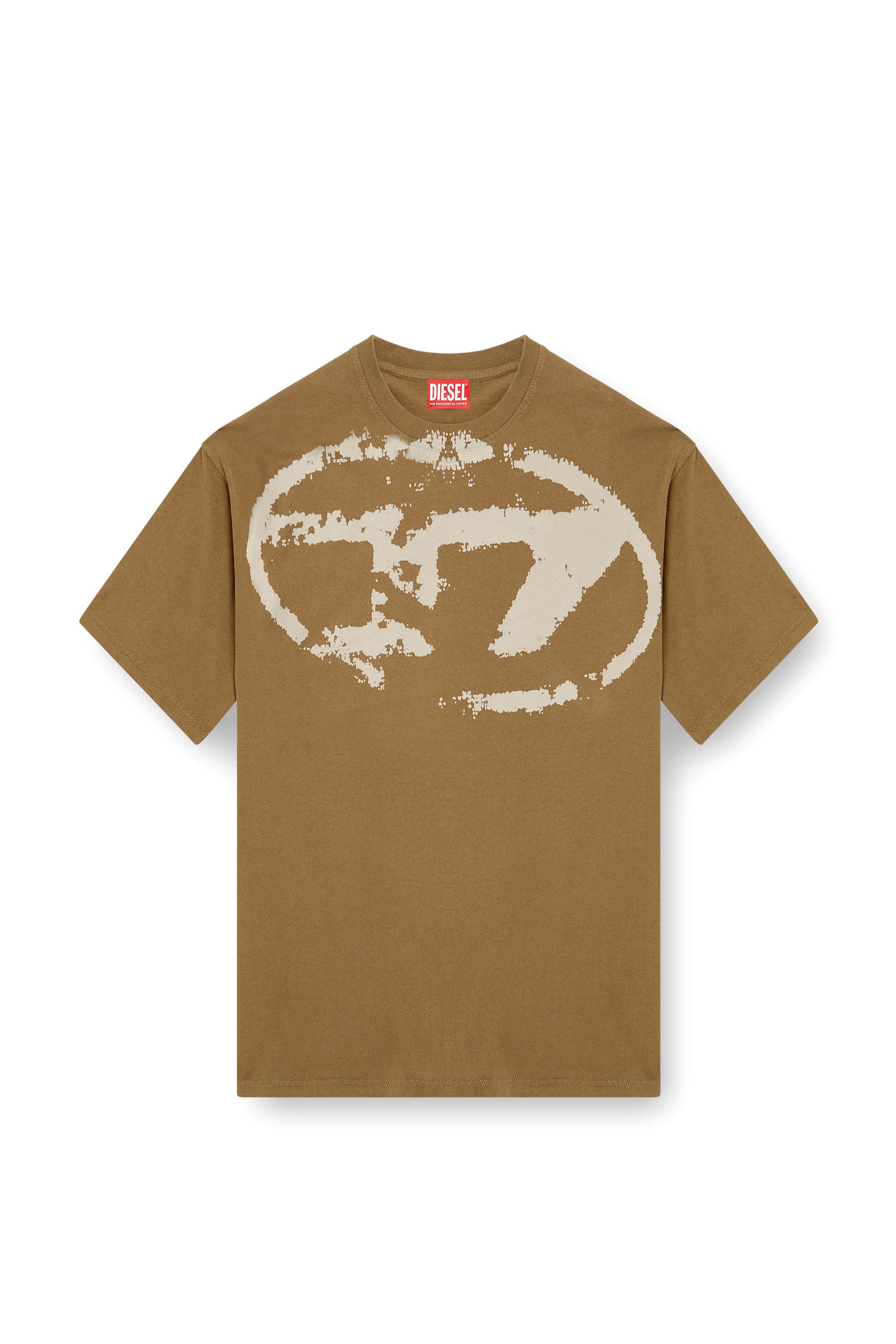 Diesel - T-BOXT-N14, Male's Tシャツ in グリーン - 3