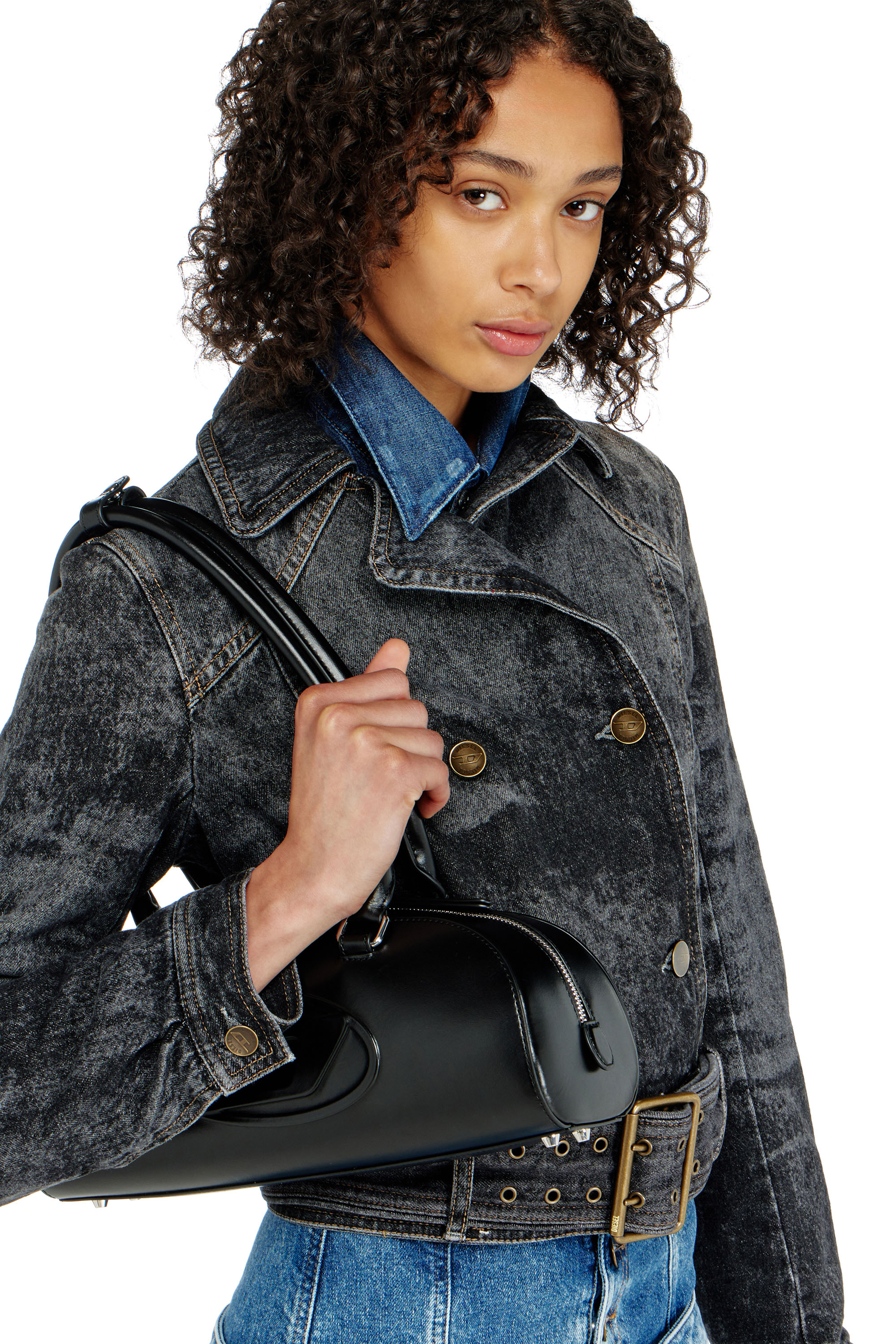 Diesel - DE-LEGEND-S, Female's デニムジャケット in ブラック - 4