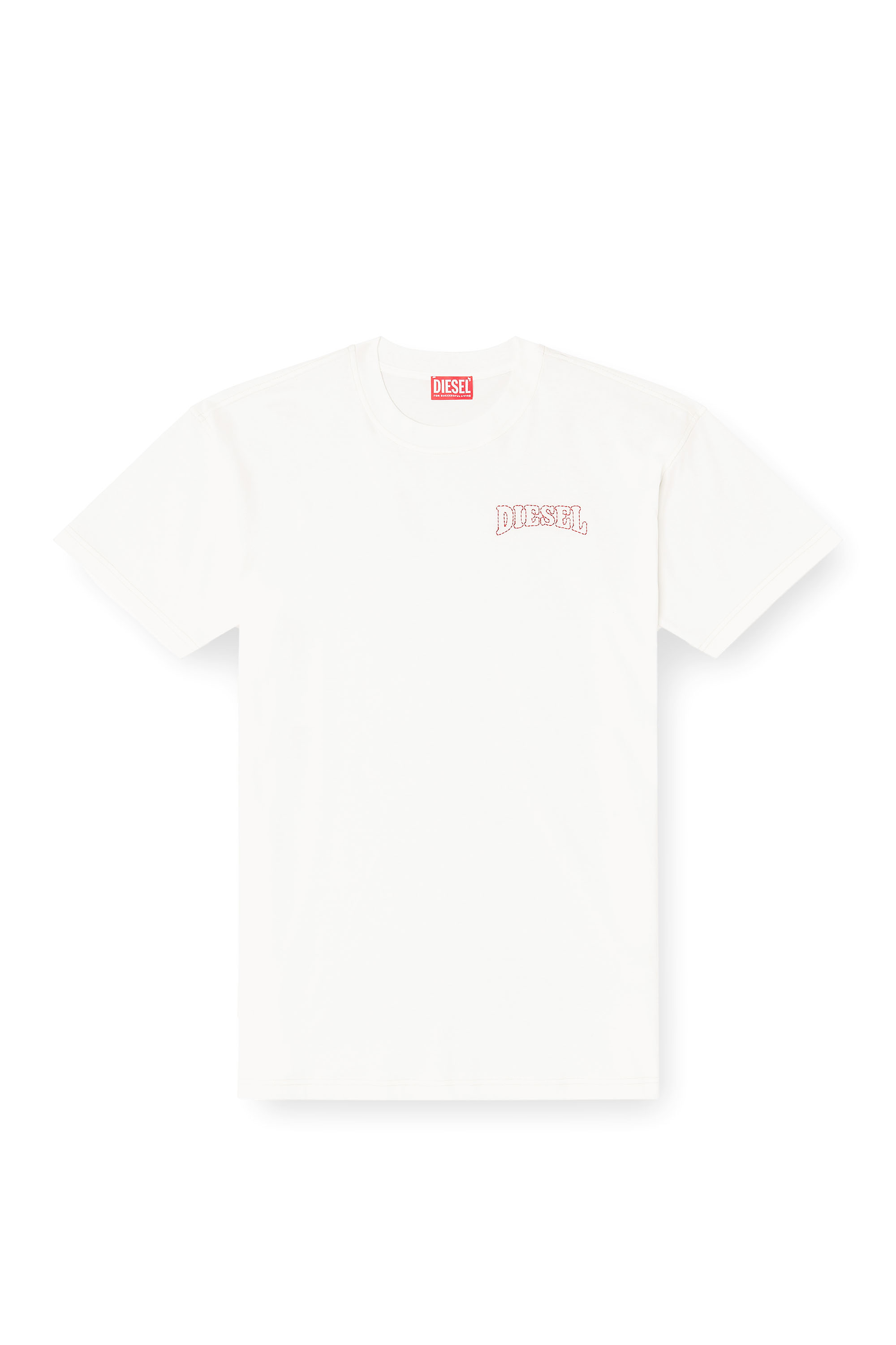 Diesel - T-NORM-V16, Male's Tシャツ in ホワイト - 3