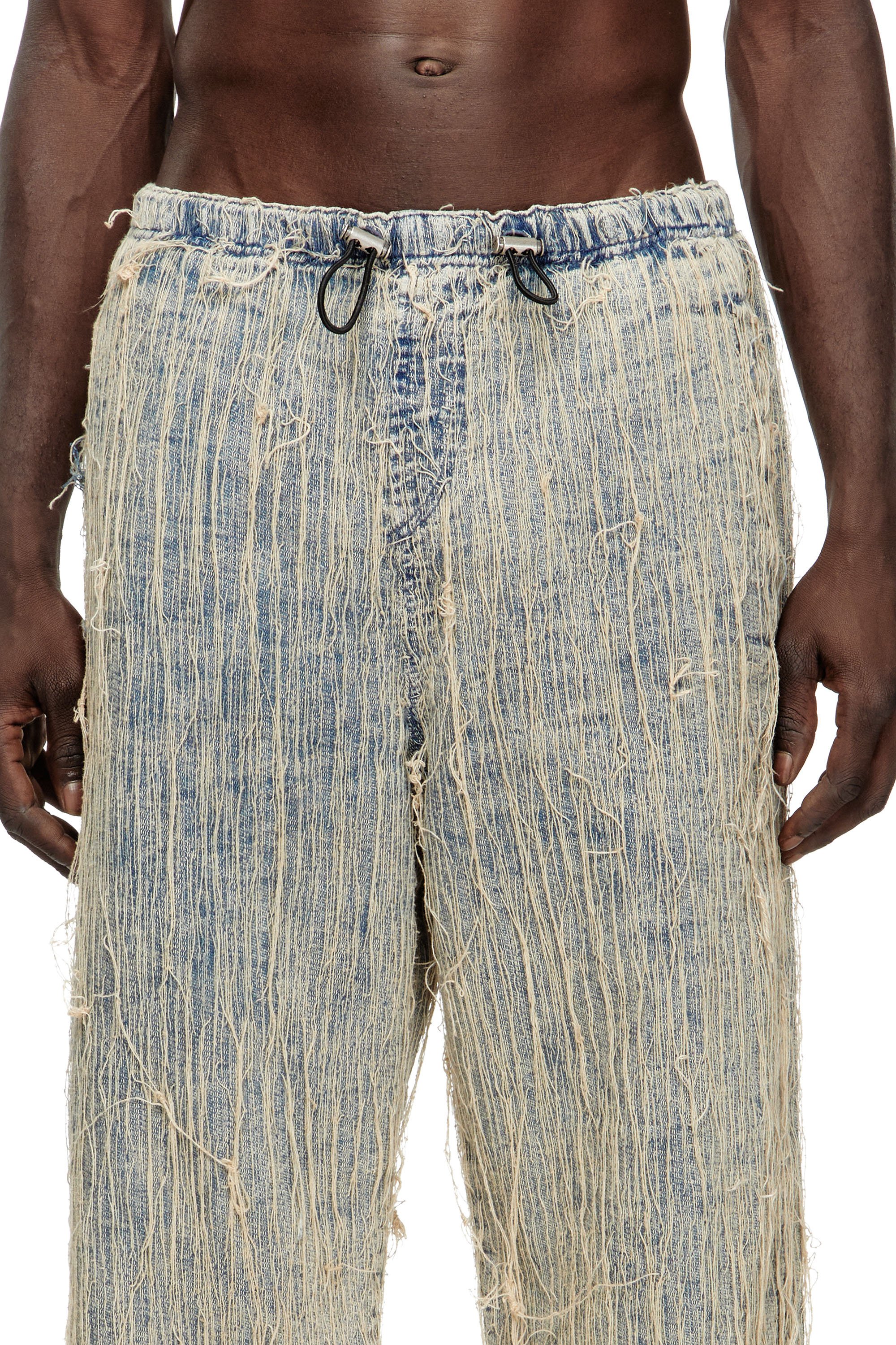 Diesel - Unisex's Relaxed Jeans D-Martial 0CMBZ, ミディアムブルー - 4