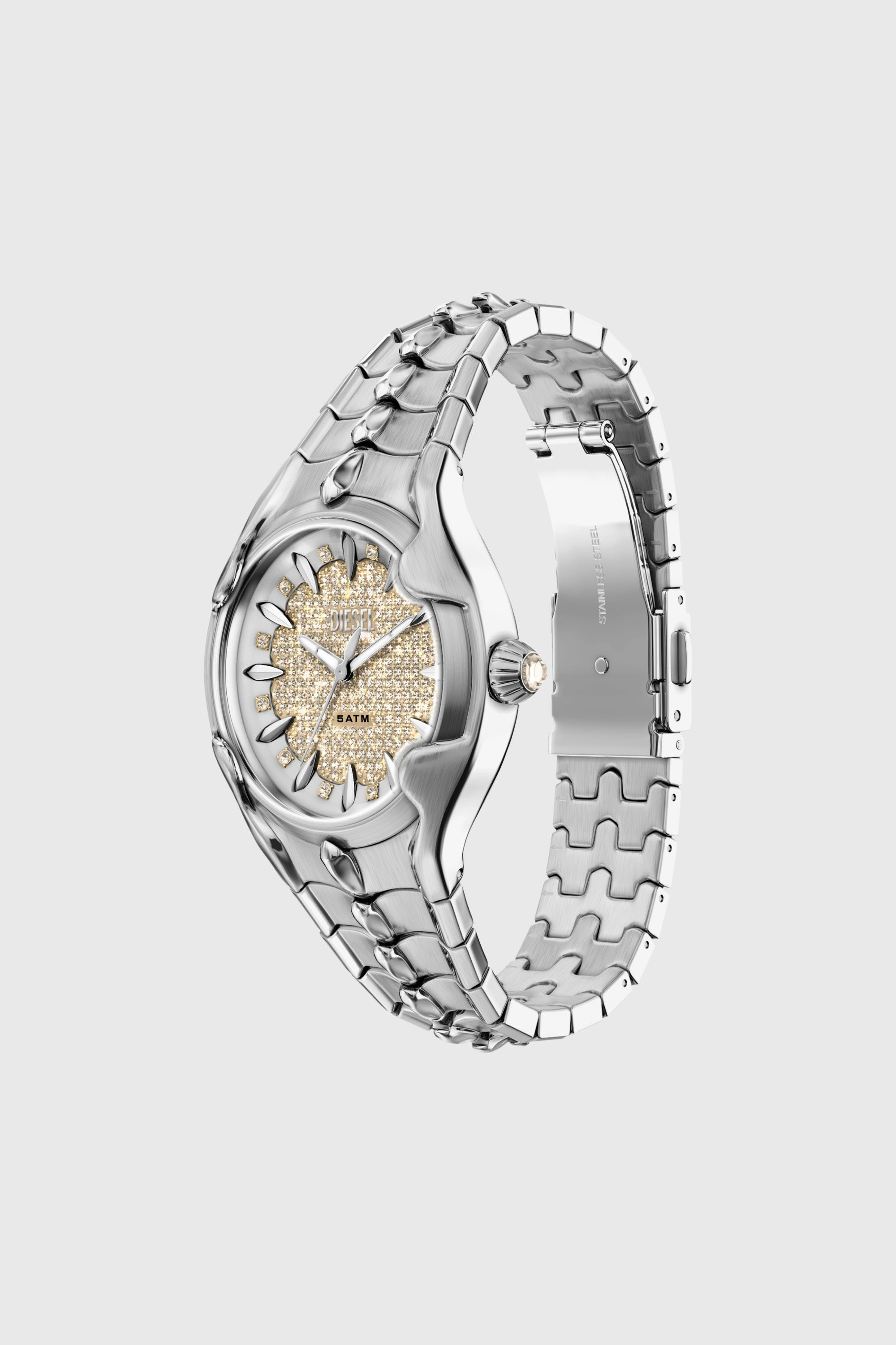 Diesel - DZ5631 WATCH, Male's Vert Stainless Steel Watch in シルバー - 7