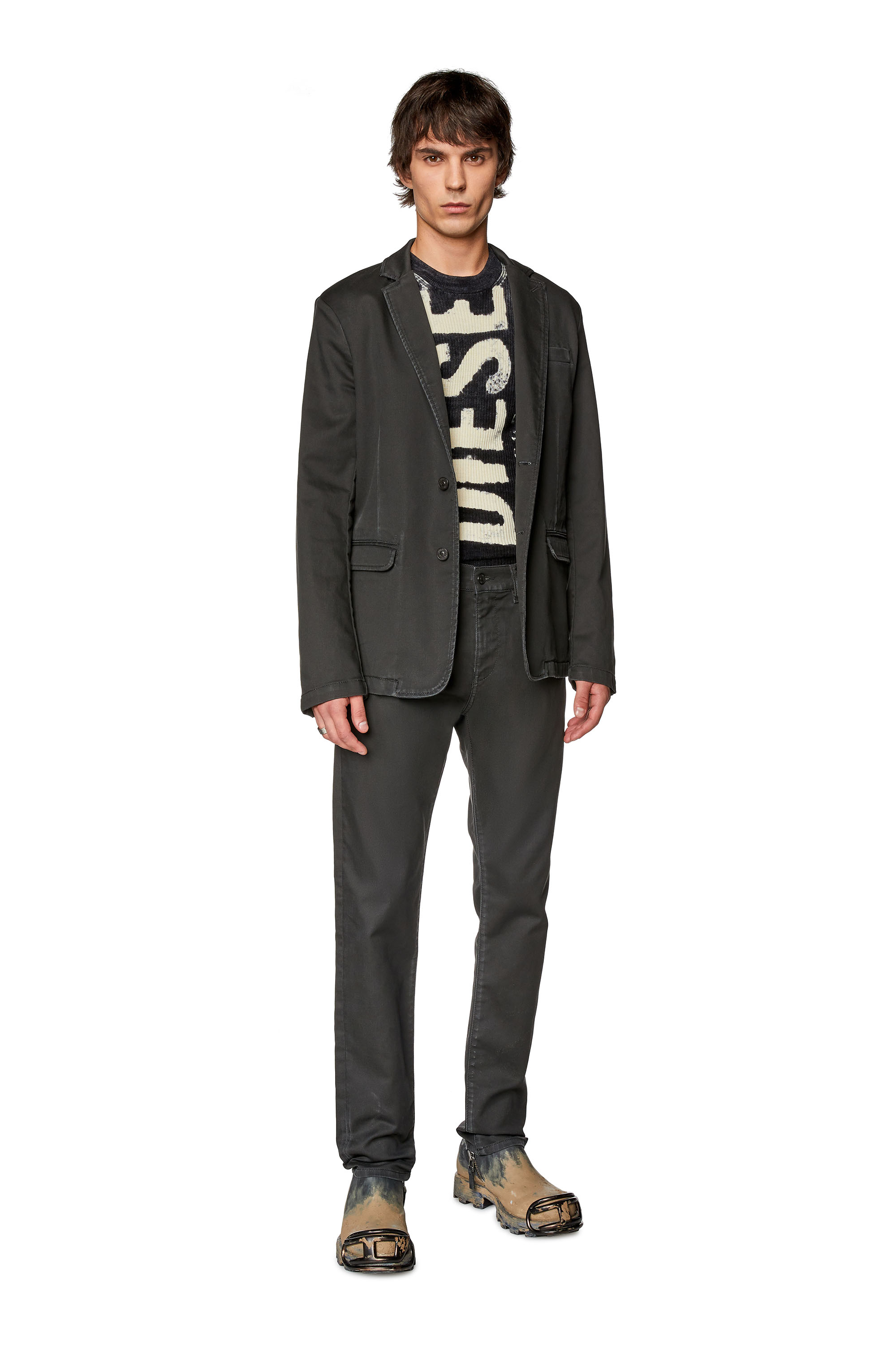 Diesel - NYACK JOGGJEANS, Male's デニムジャケットジョグジーンズ in ブラック - 1