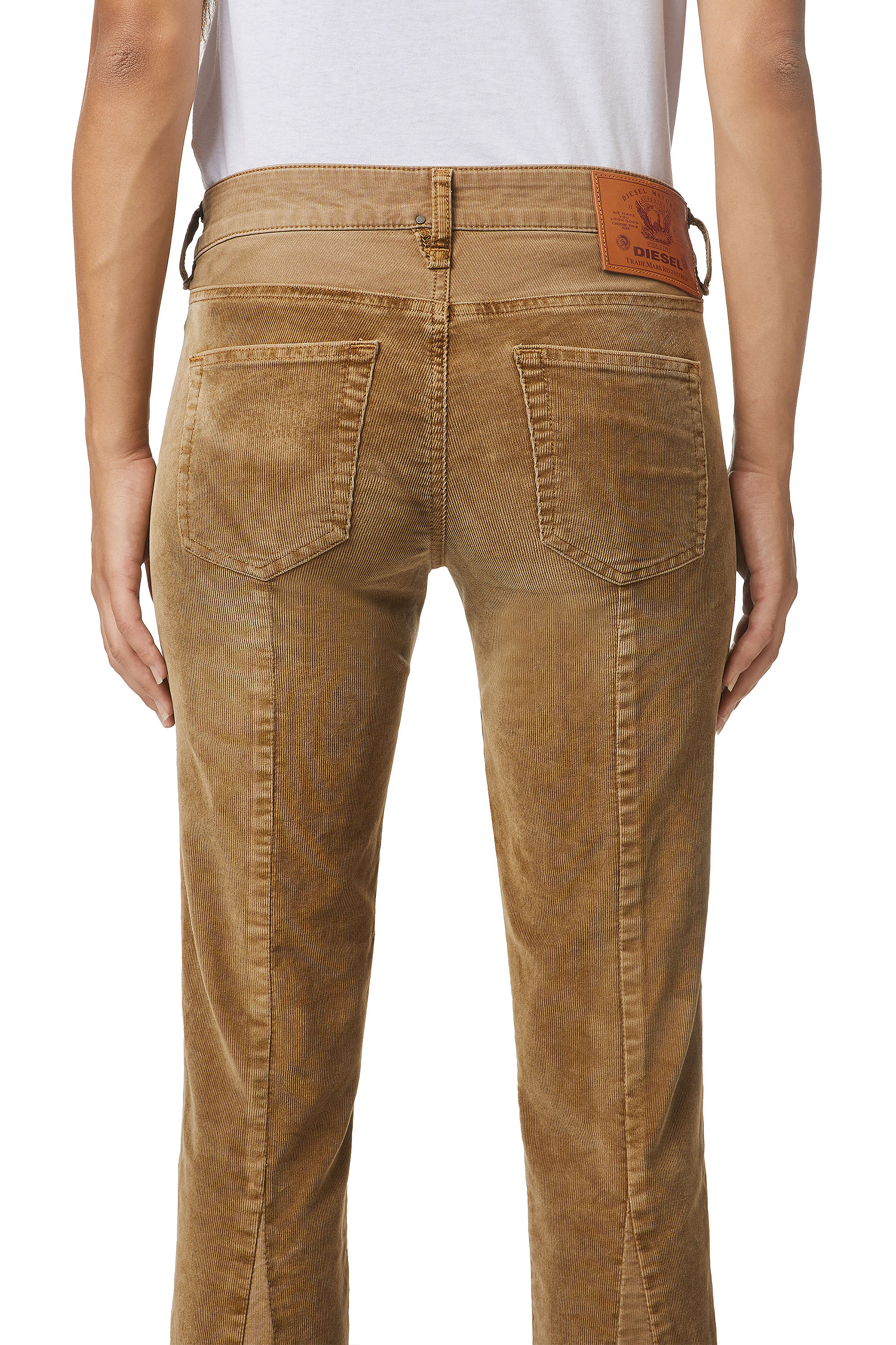 Diesel - 1969 D-EBBEY 069YA Bootcut and Flare Jeans, Brown - Image 4