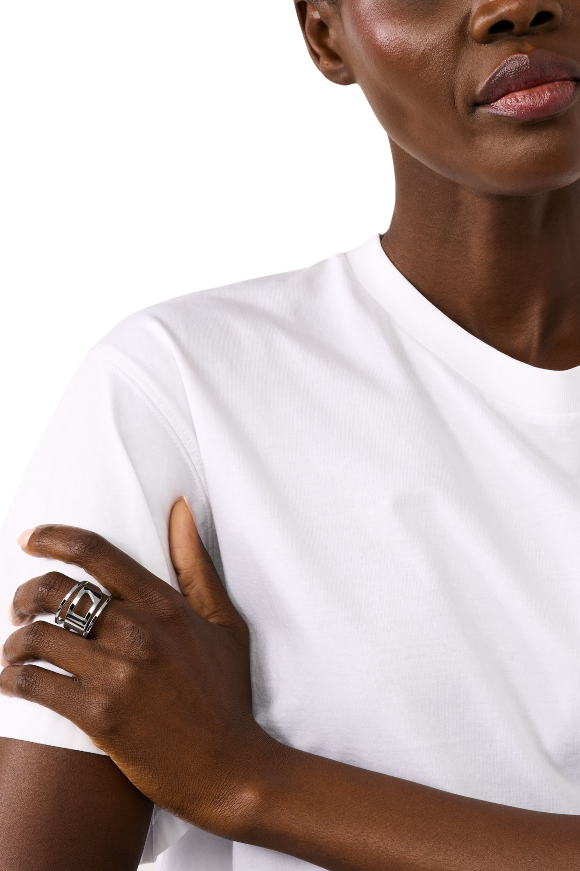 Diesel - DX1548040 JEWEL, Unisex's リング in シルバー - 4