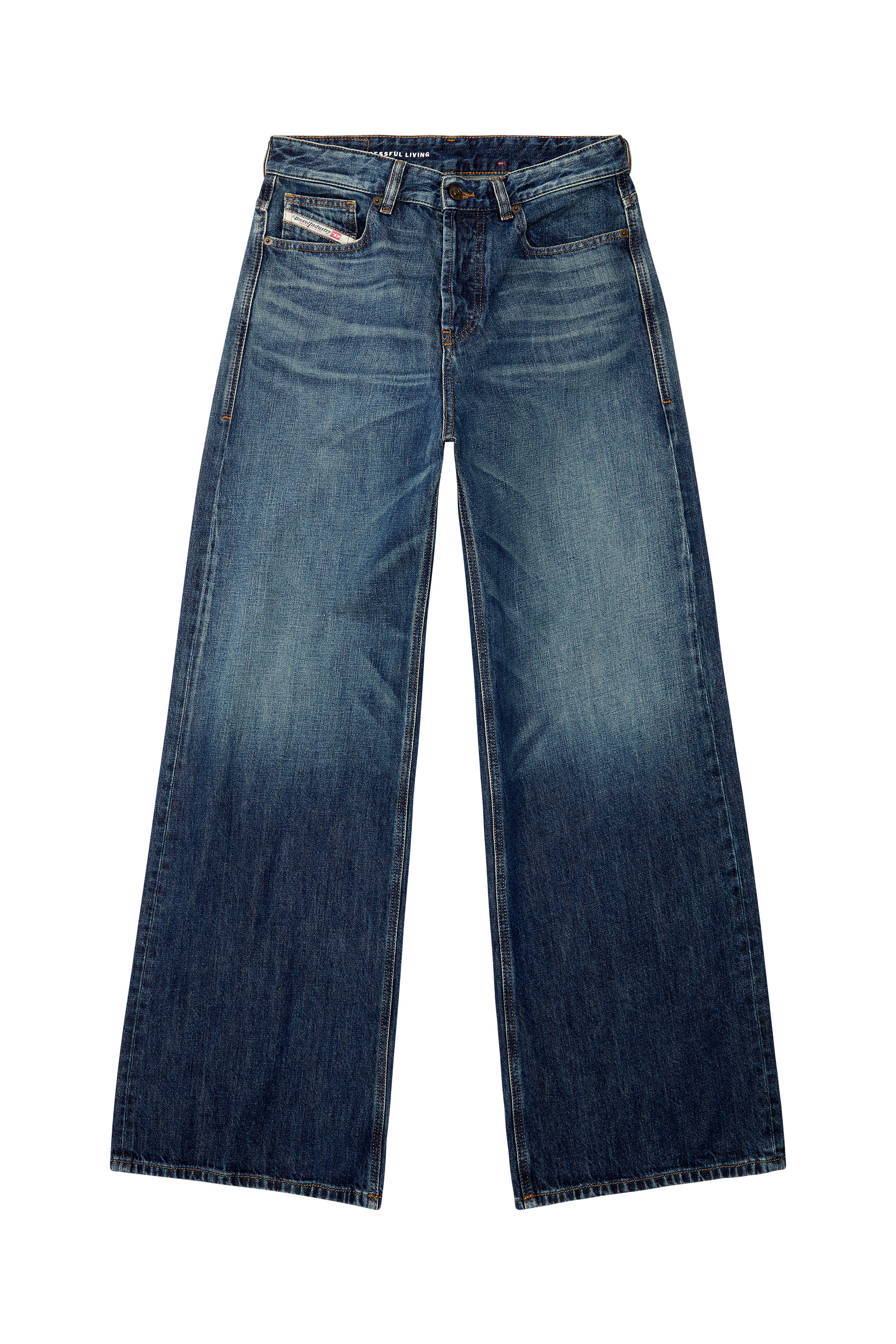 Diesel - Straight Jeans 1996 D-Sire 09H59, ダークブルー - Image 3