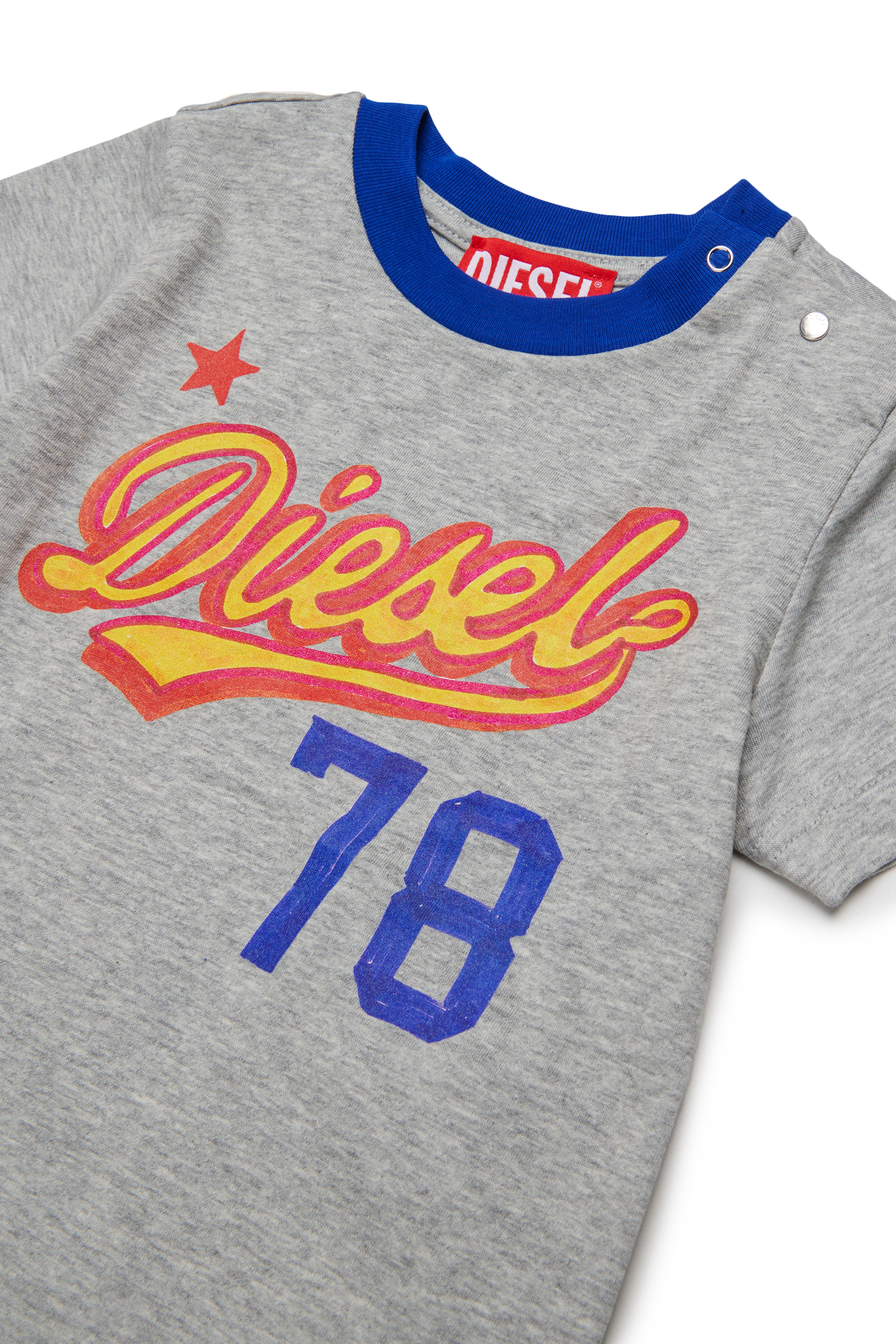 Diesel - TURSIB, Male's Tシャツ in グレー - 3