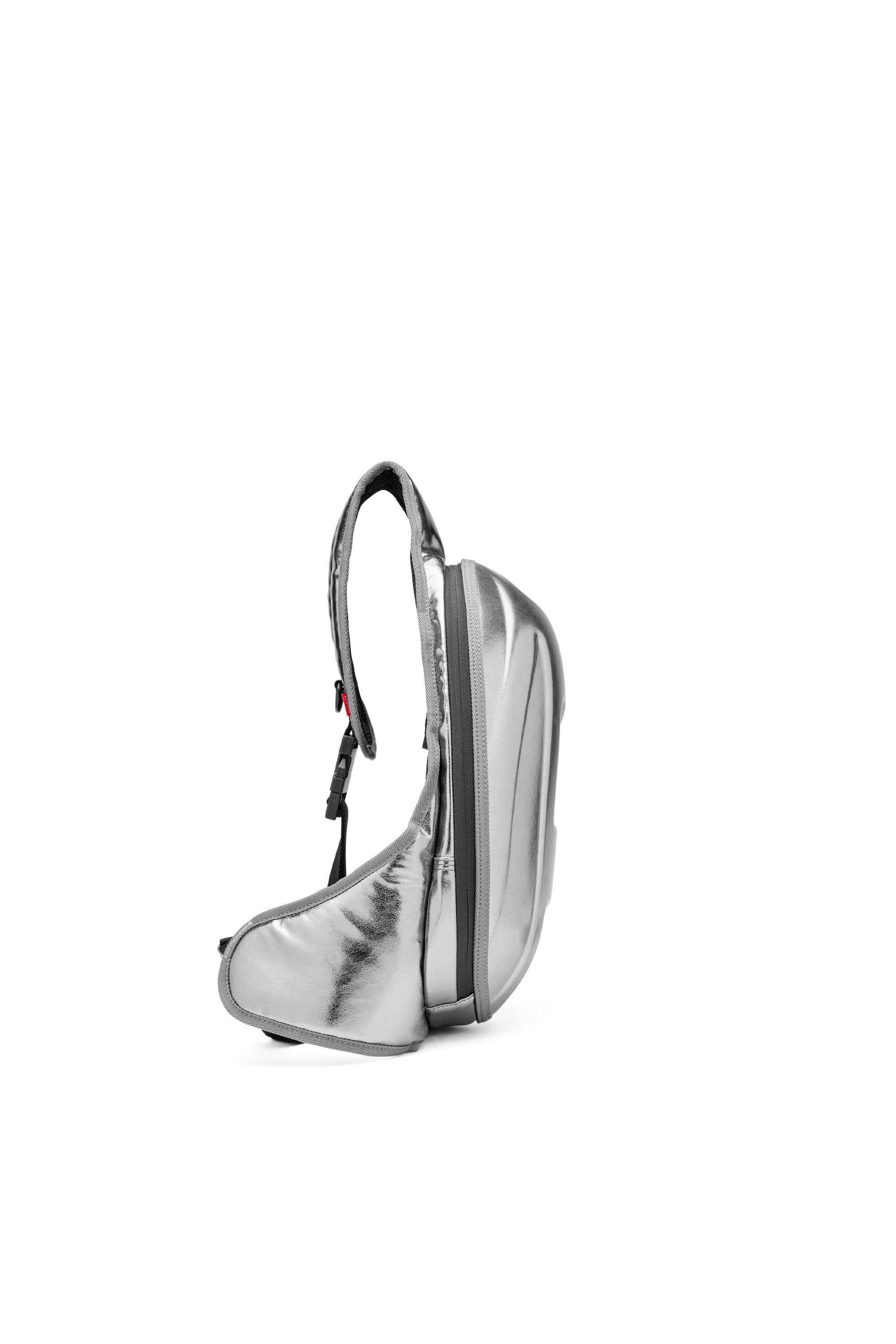 Diesel - 1DR-POD SLING BAG, シルバー - Image 3
