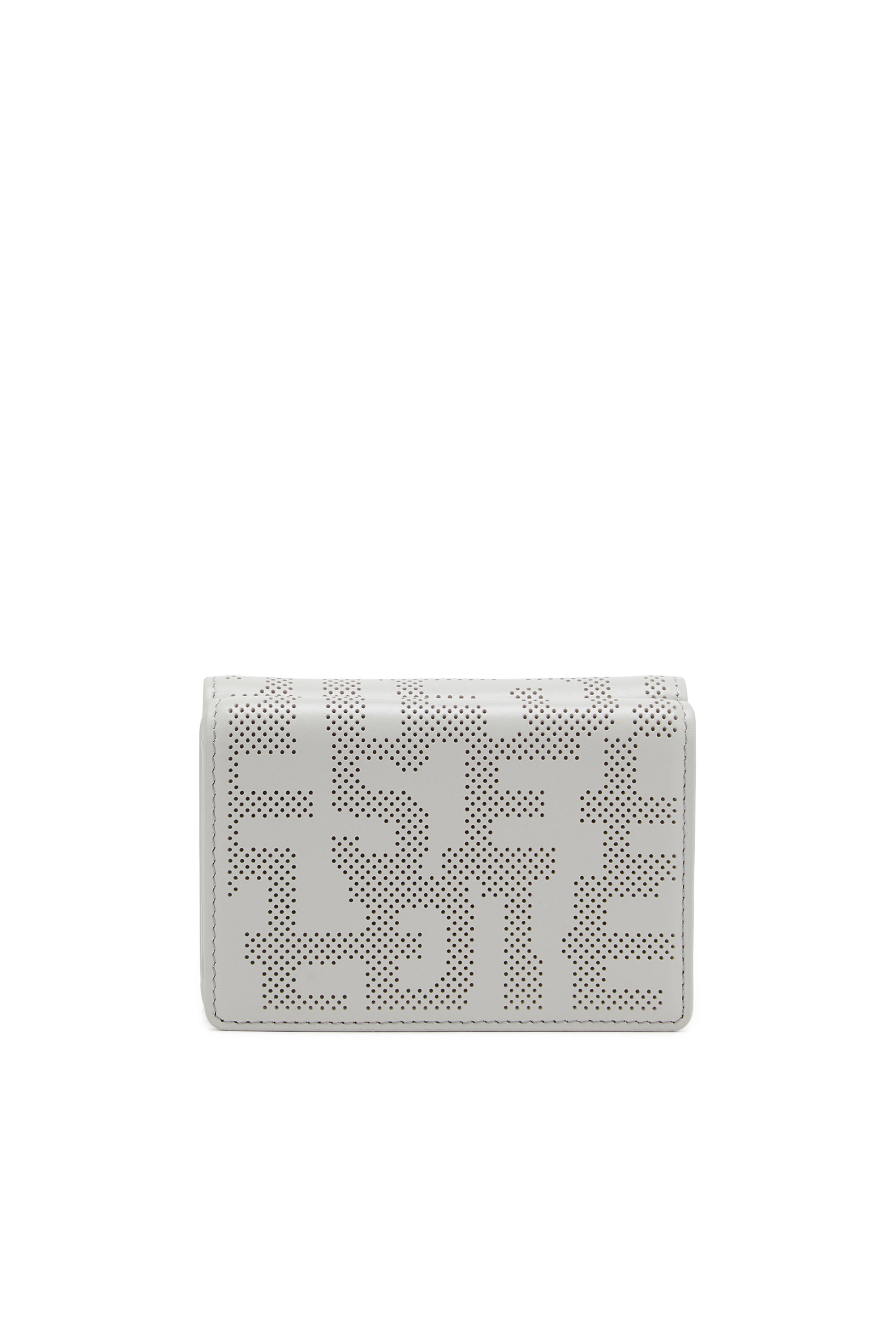 BI-FOLD COIN S 3D Bi-fold wallet in logo-perforated leather 