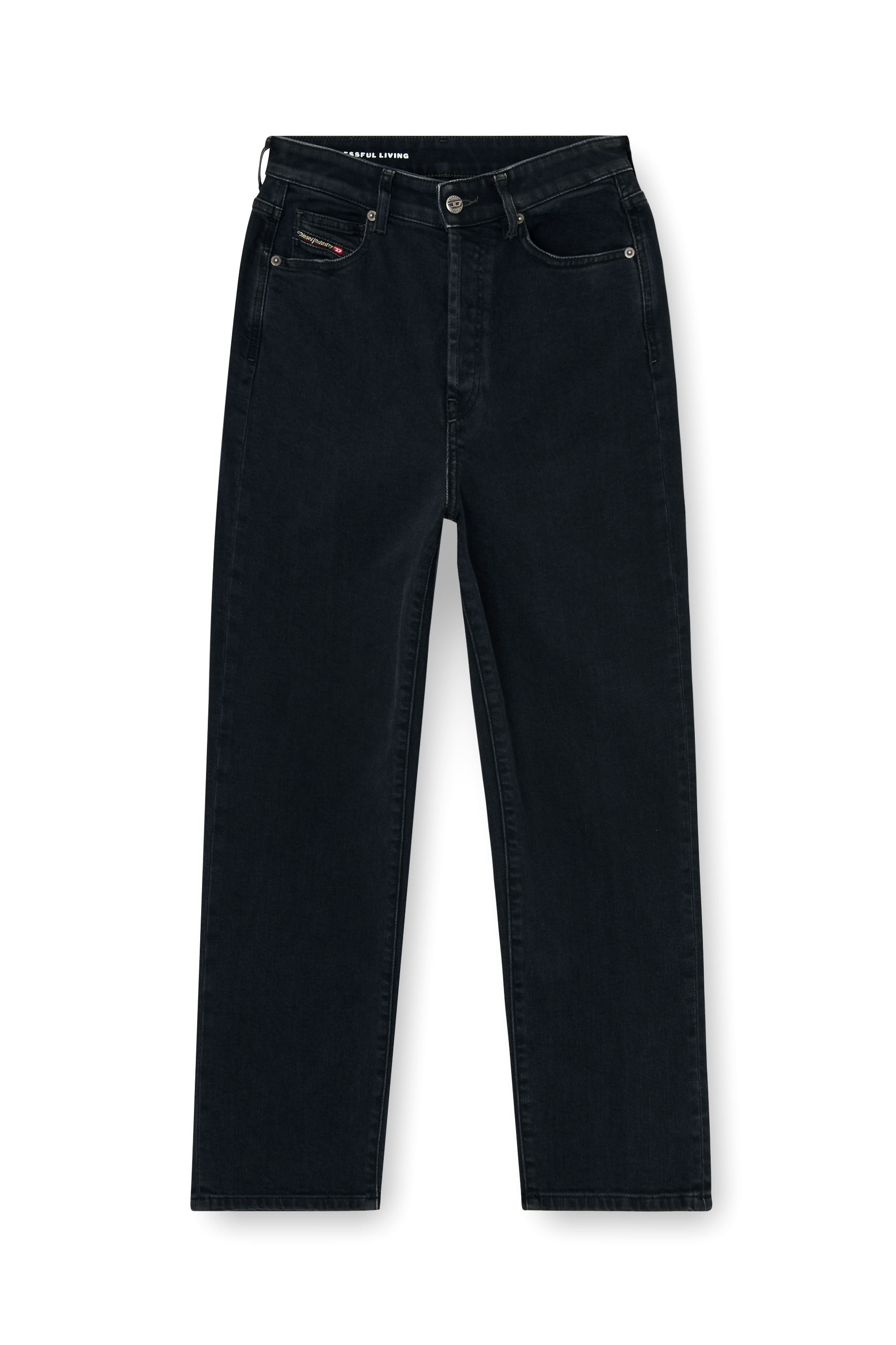 Diesel - Female's Regular Jeans 1981 D-Went 09N89, ブラック/ダークグレー - 6