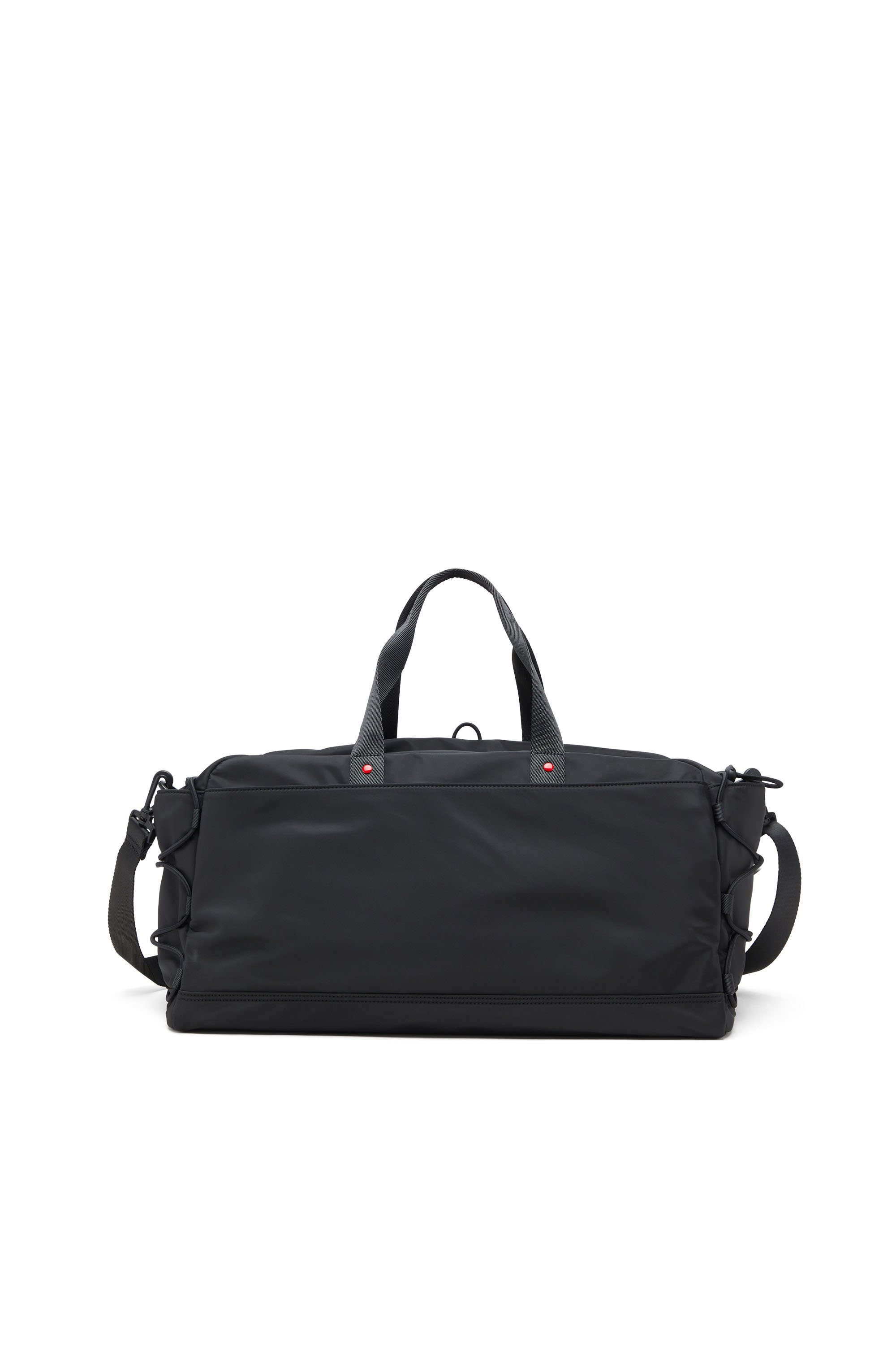 Diesel - TECH-D DUFFLE X, Unisex's Tech-D-Nylon duffle bag with Oval D embroidery in ブラック - 3