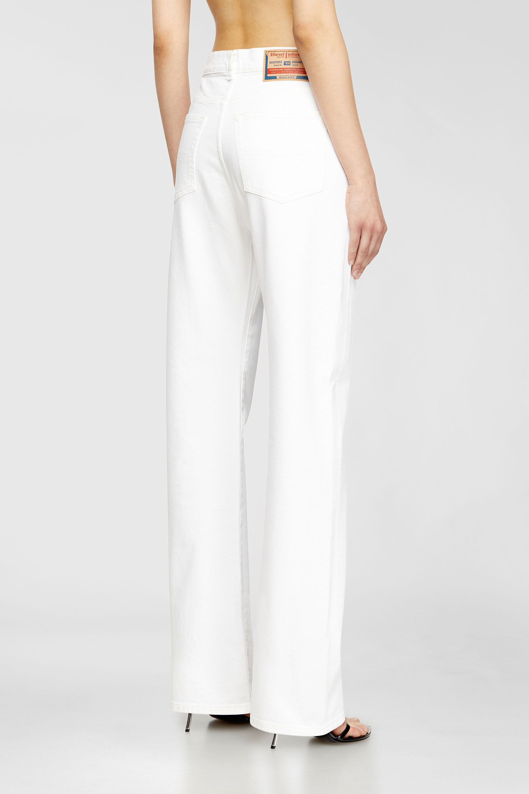 Diesel - Female's Regular Jeans 1971 D-Sent 09K05, ホワイト - 3