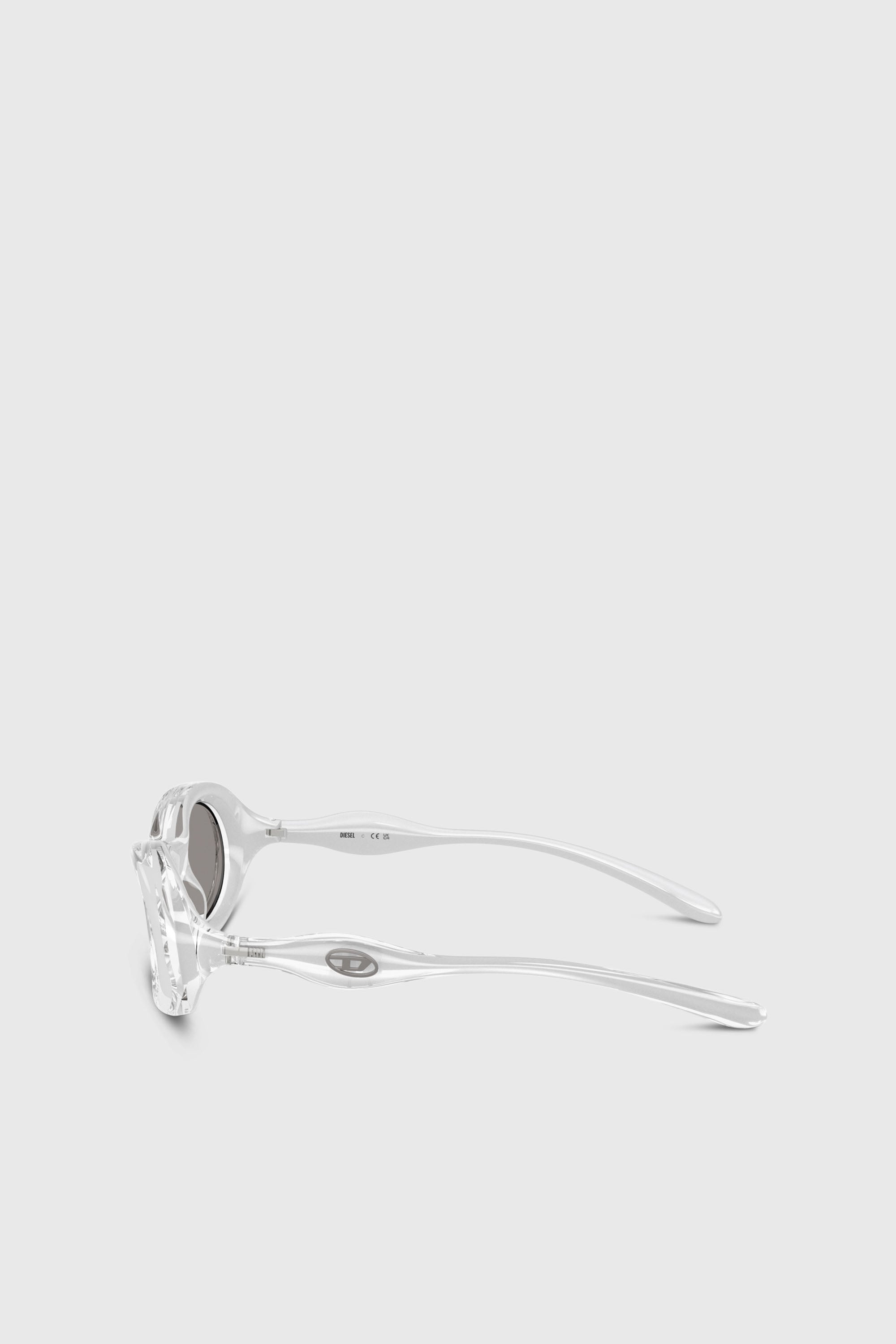 Diesel - 0DL3011U, Unisex's Oval sunglasses in グレー - 2